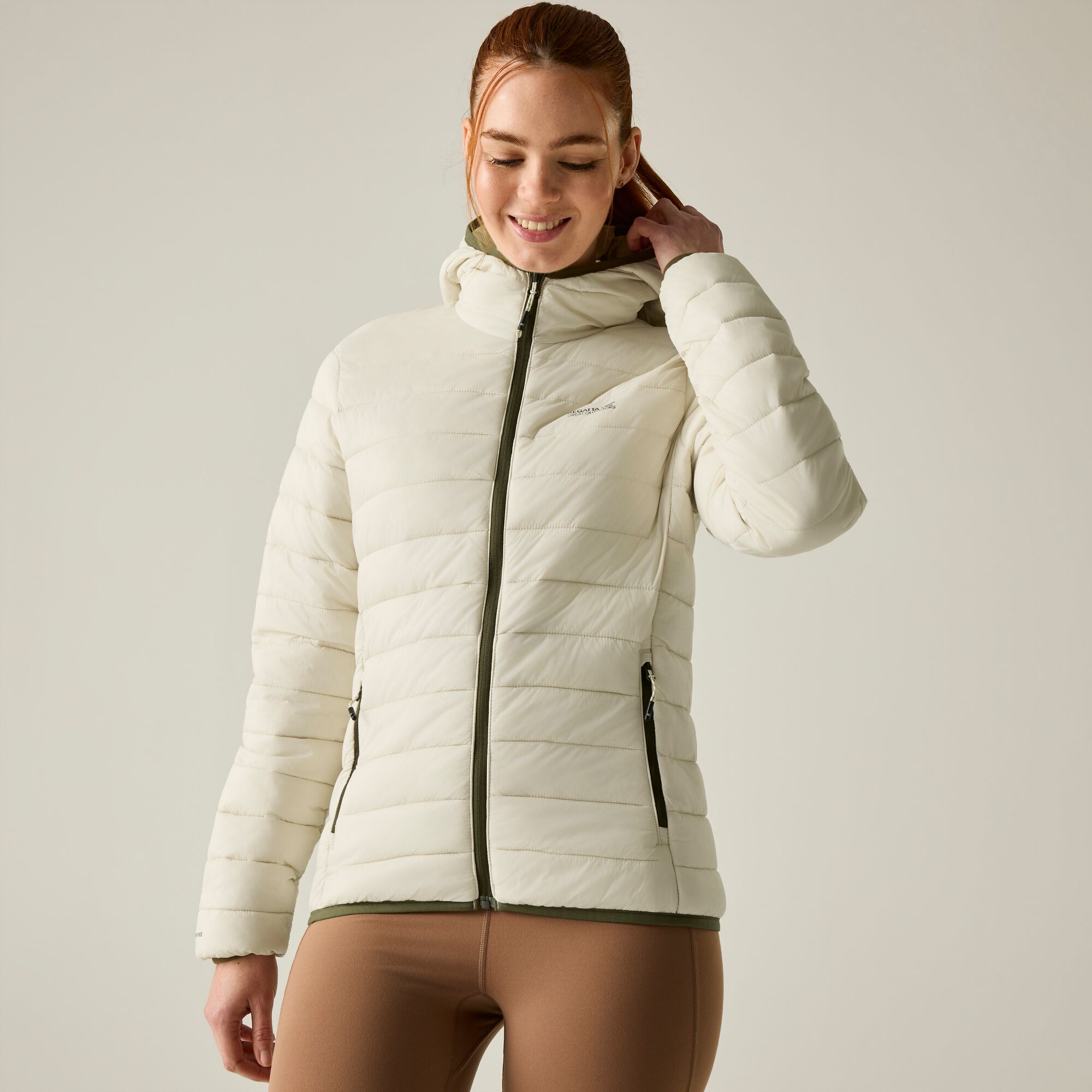 Imagen 1 de Chaqueta de mujer Hooded Marizion Regatta Crudo