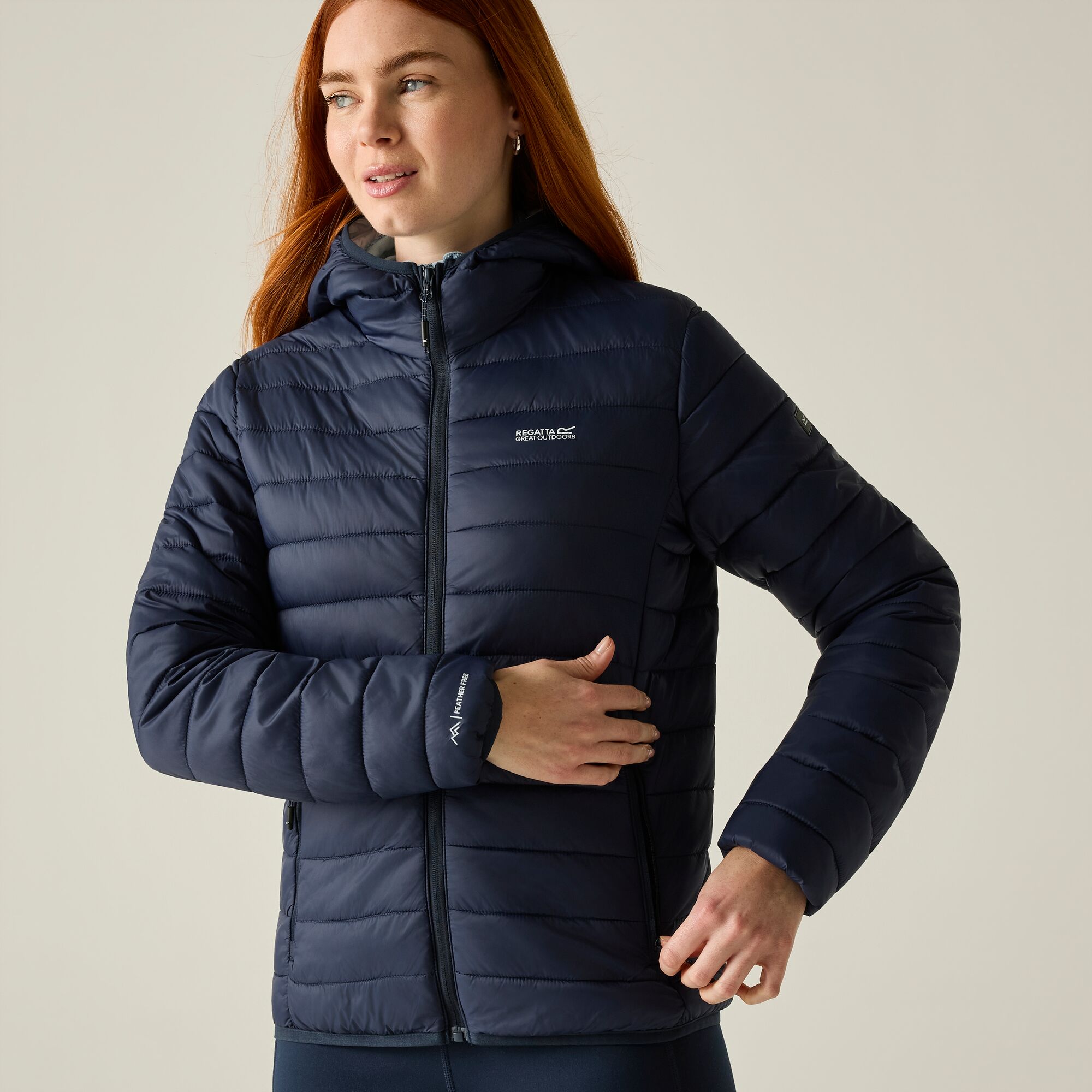 Imagen 1 de Chaqueta de mujer Hooded Marizion Regatta - Azul marino Azul marino