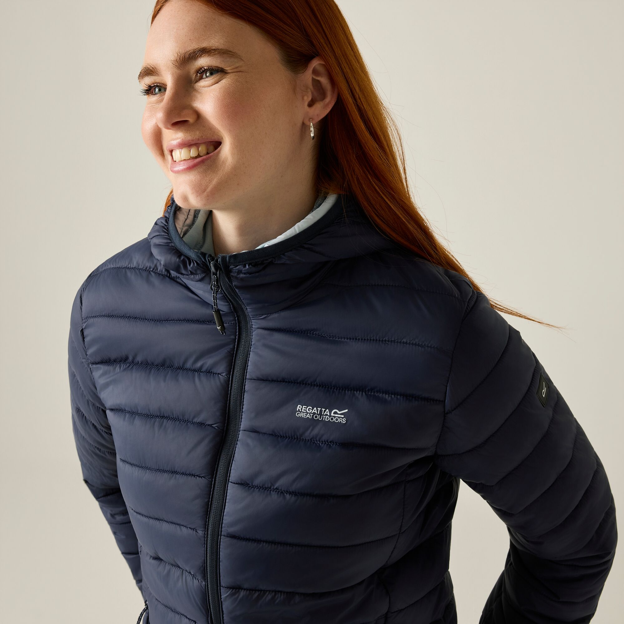 Imagen 2 de Chaqueta de mujer Hooded Marizion Regatta - Azul marino Azul marino