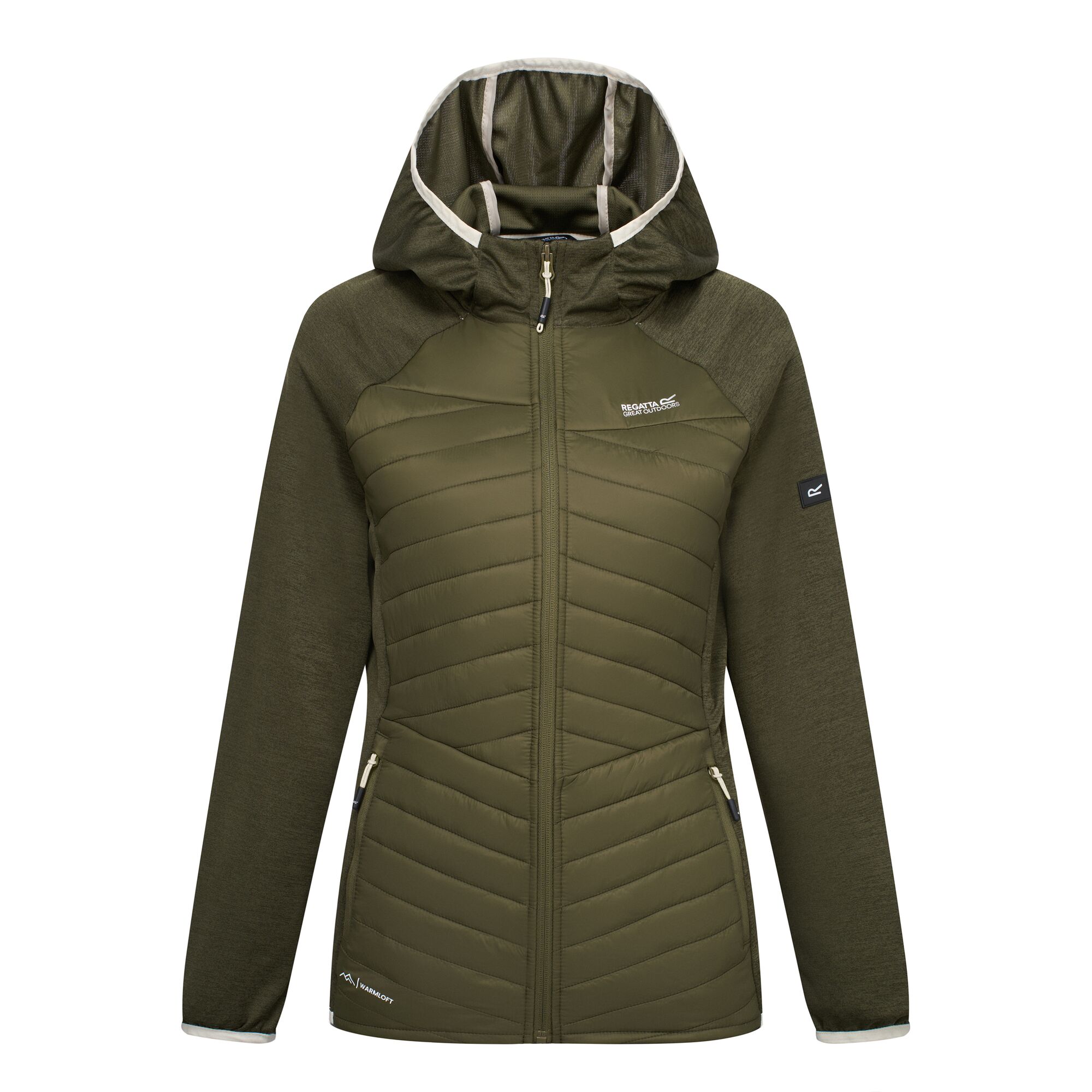 Imagen 5 de Chaqueta de mujer Andreson Marl Hybrid Regatta - Verde militar Verde militar