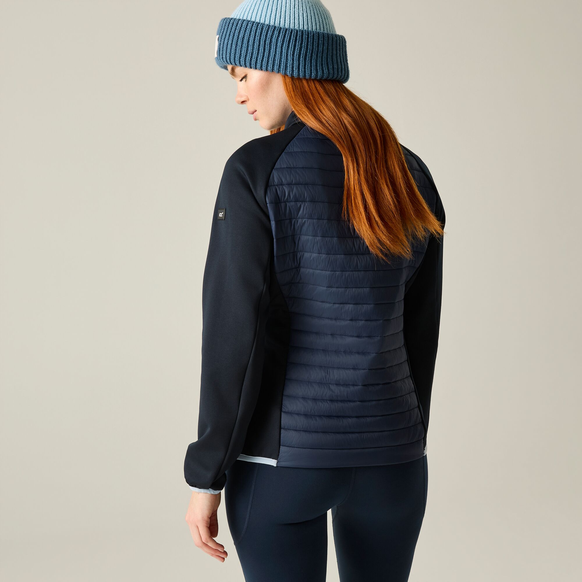 Chaqueta de mujer Clumber Hybrid Regatta - Azul marino Azul marino-3