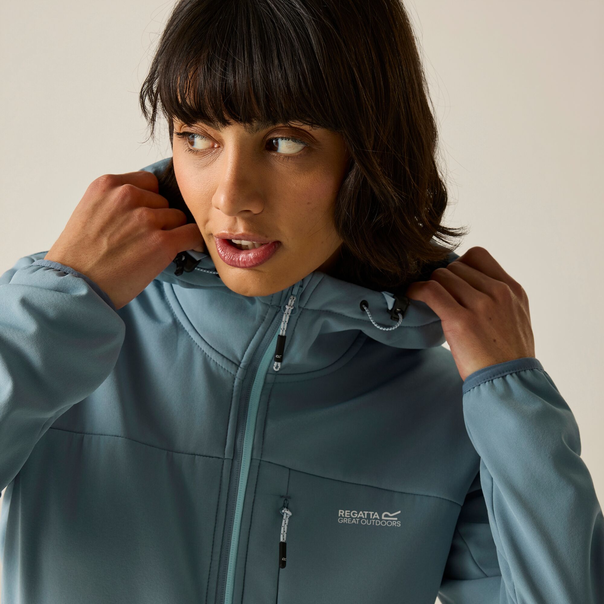 Chaqueta de mujer Ossek Regatta - Azul grisáceo Azul grisáceo-4