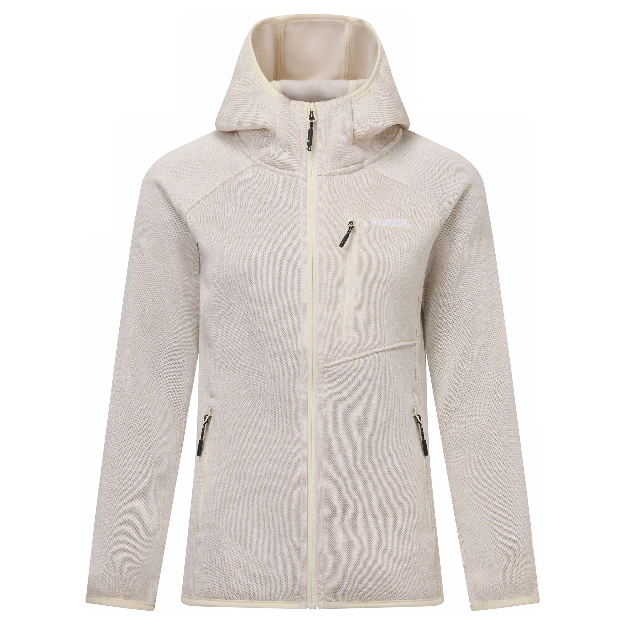 Imagen 0 de Forro polar de mujer Hooded Newhill Regatta Crudo