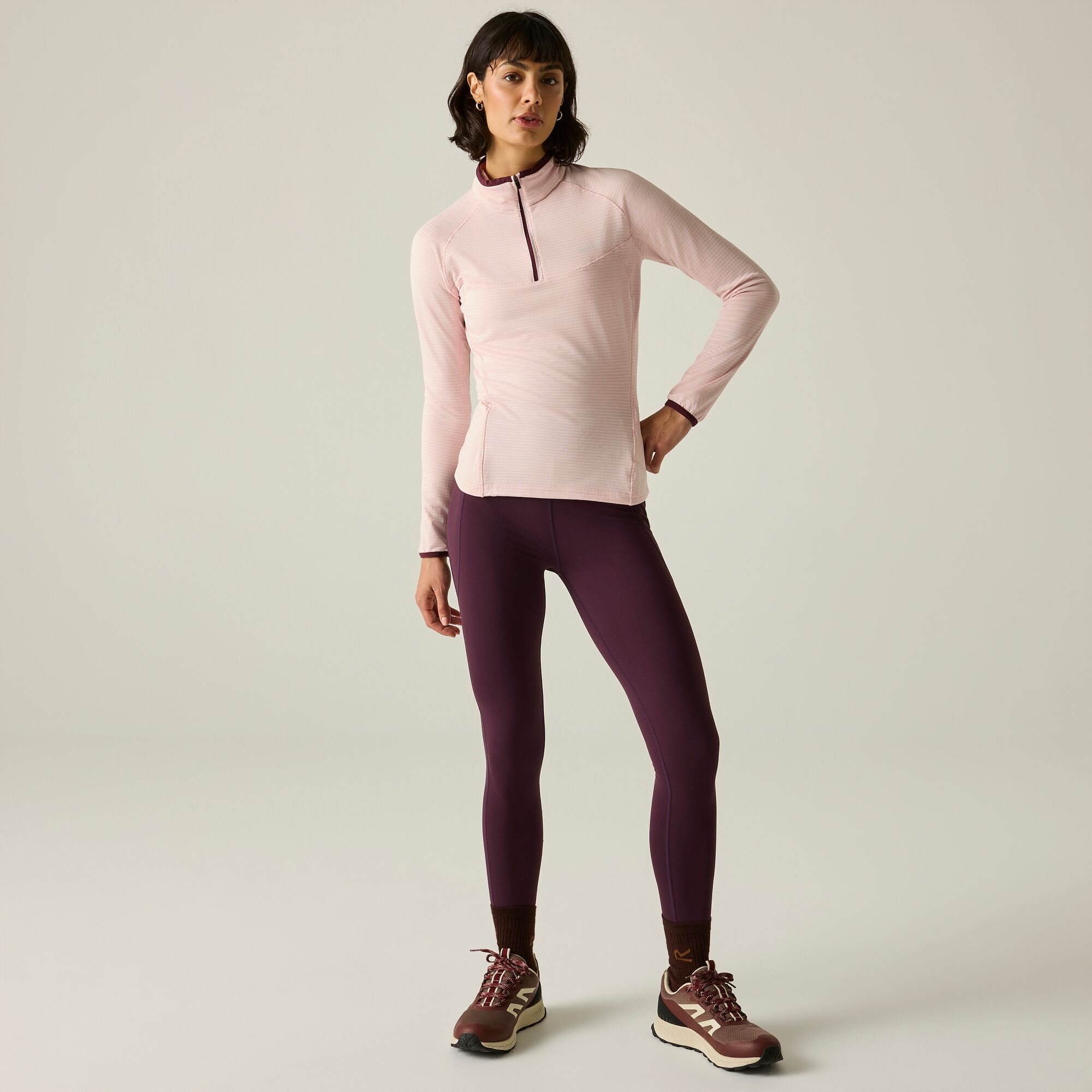 Forro polar de mujer Yonder II Regatta - Rosa claro Rosa claro-3