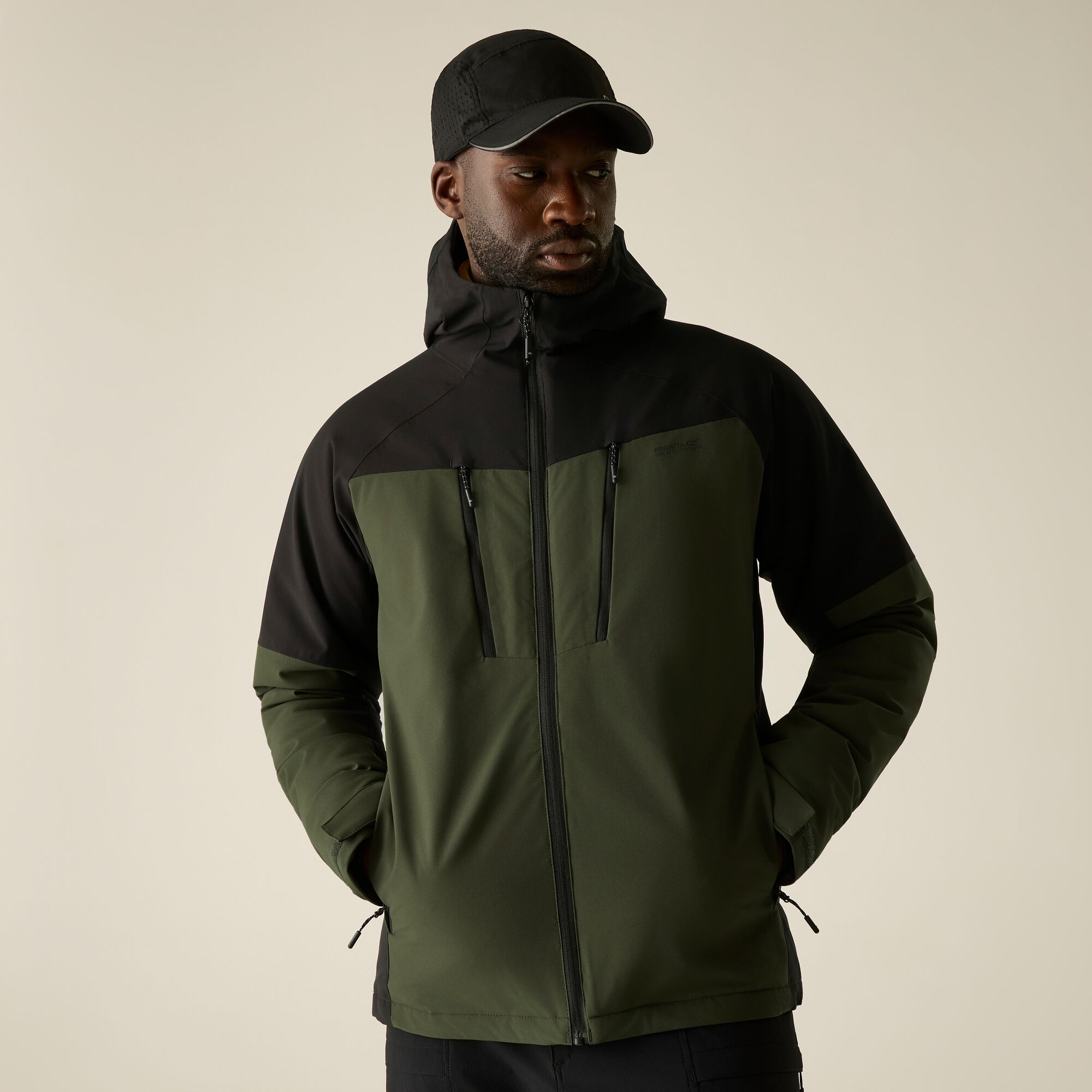 Imagen 0 de Chaqueta de hombre Highton Stretch Padded Regatta Verde militar