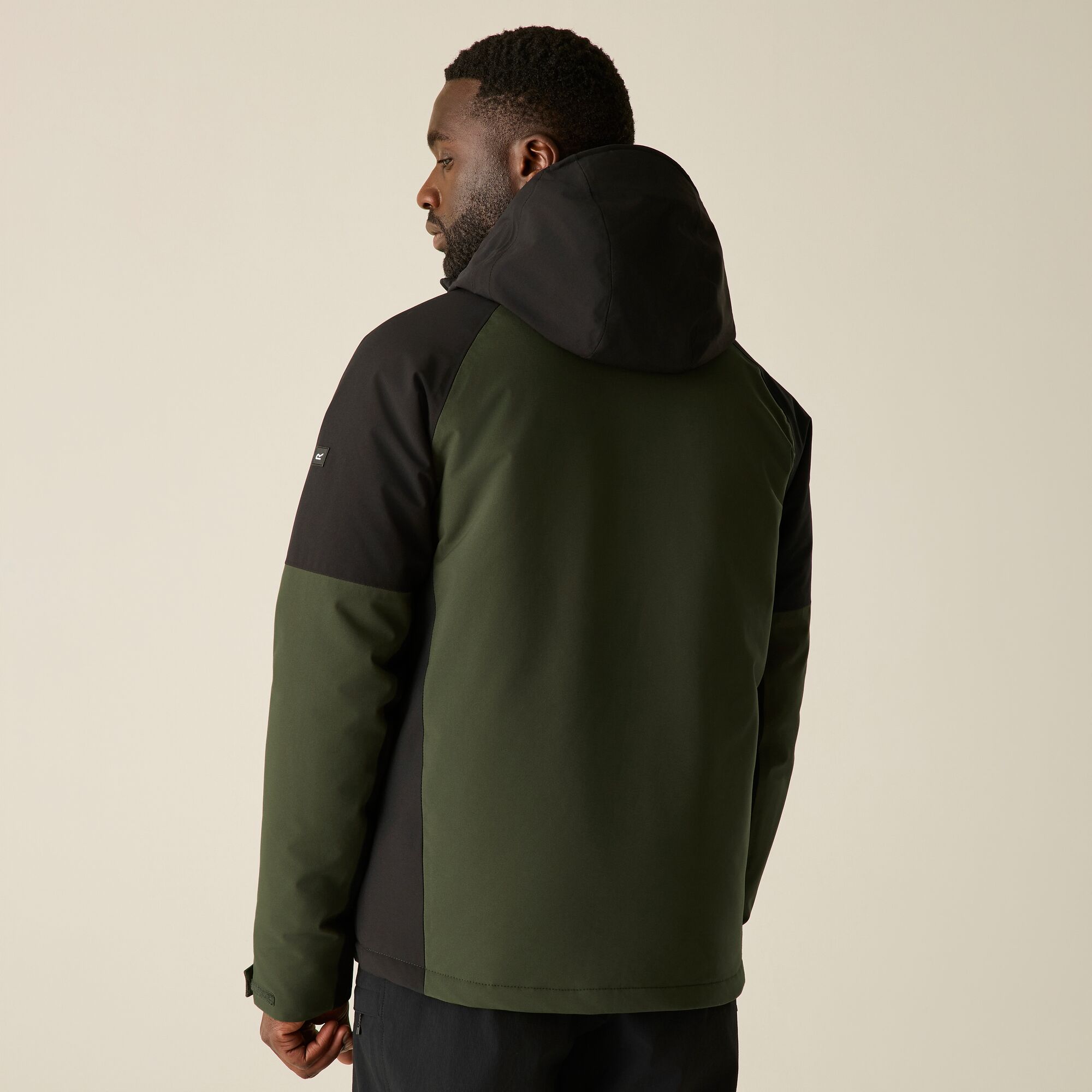 Imagen 4 de Chaqueta de hombre Highton Stretch Padded Regatta - Verde militar Verde militar