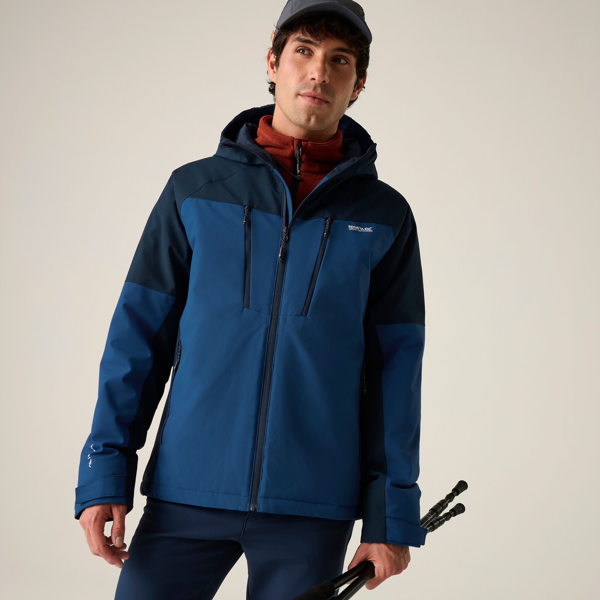 Imagen 0 de Chaqueta de hombre Highton Stretch Padded Regatta Azul royal