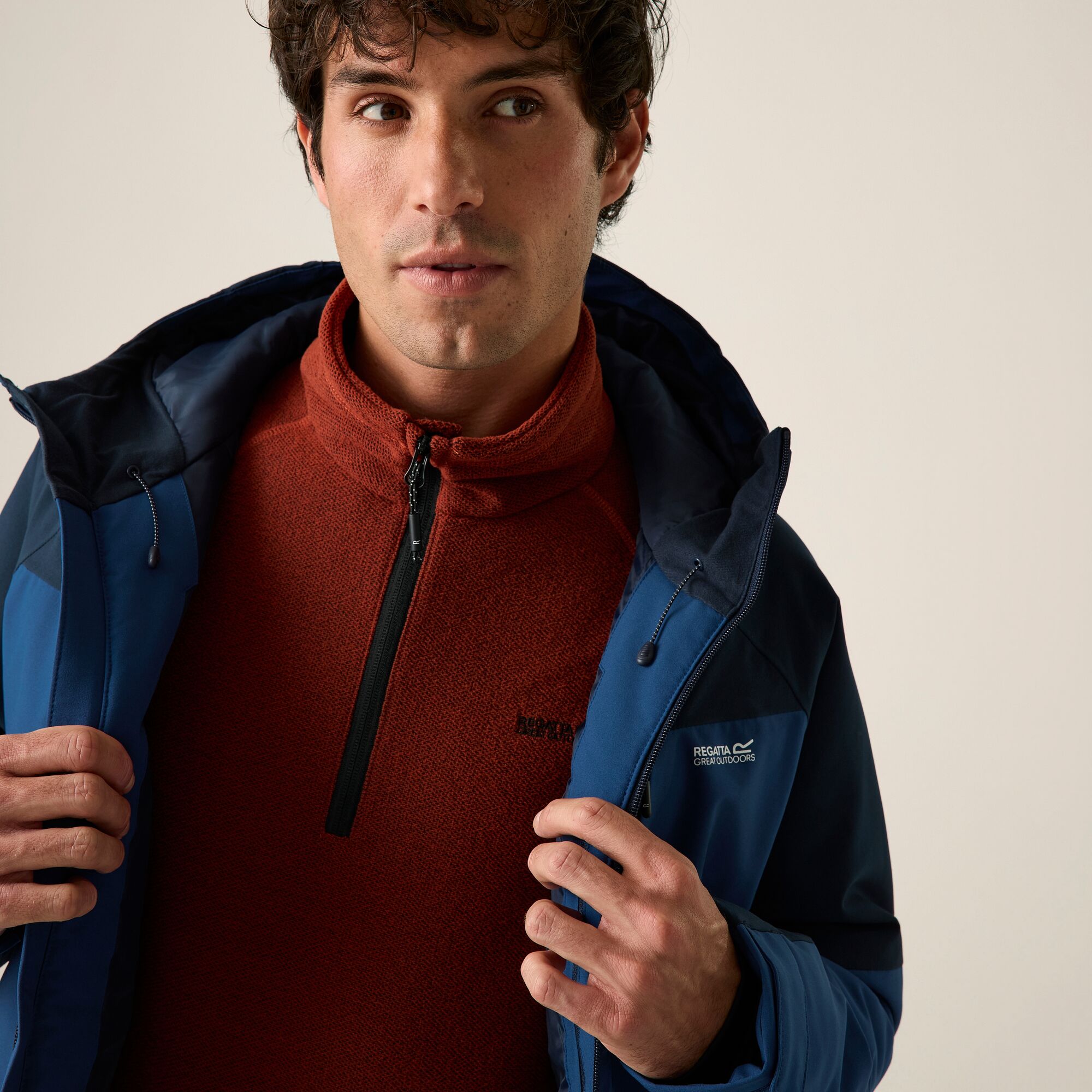 Imagen 3 de Chaqueta de hombre Highton Stretch Padded Regatta - Azul royal Azul royal
