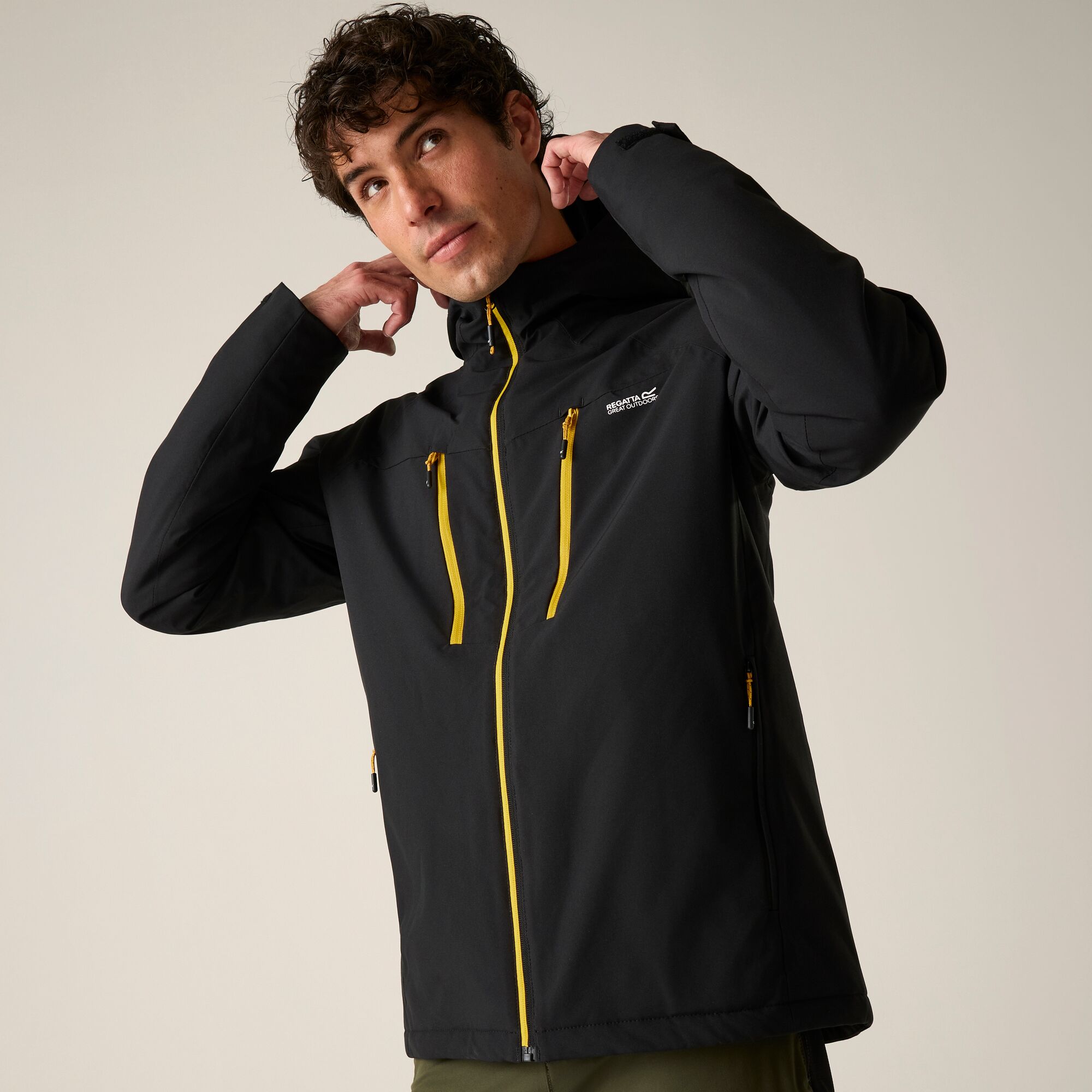 Imagen 1 de Chaqueta de hombre Highton Stretch Padded Regatta - Negro Negro