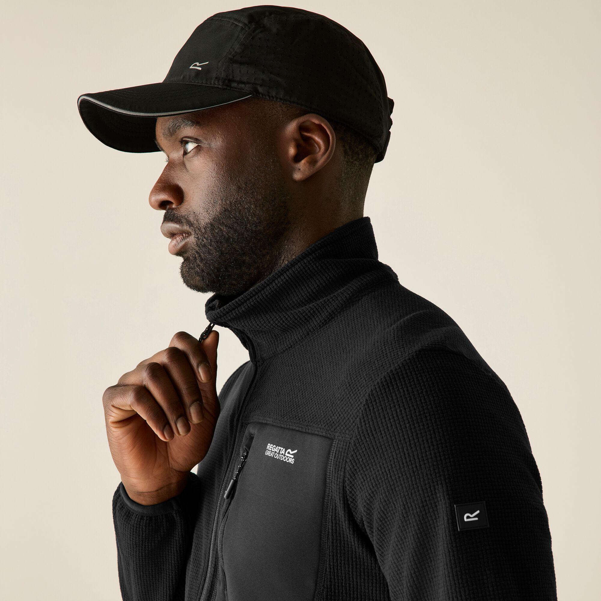 Forro polar de hombre Eadle Regatta - Negro Negro-2