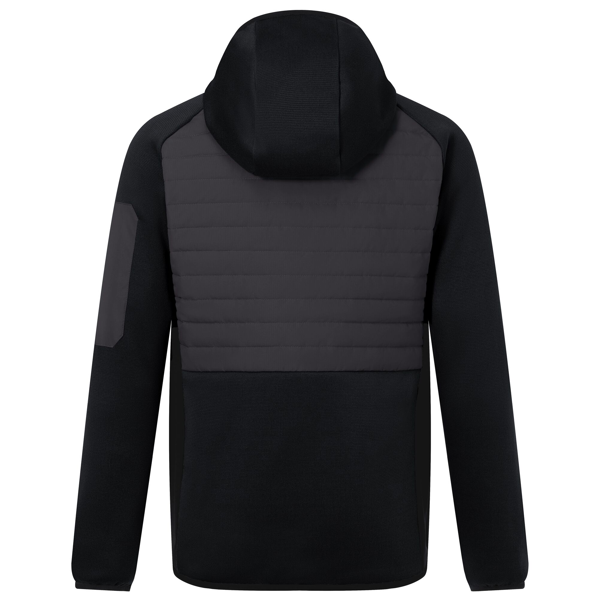 Chaqueta de hombre Newhill Hybrid Regatta - Negro / Gris Negro / Gris-6
