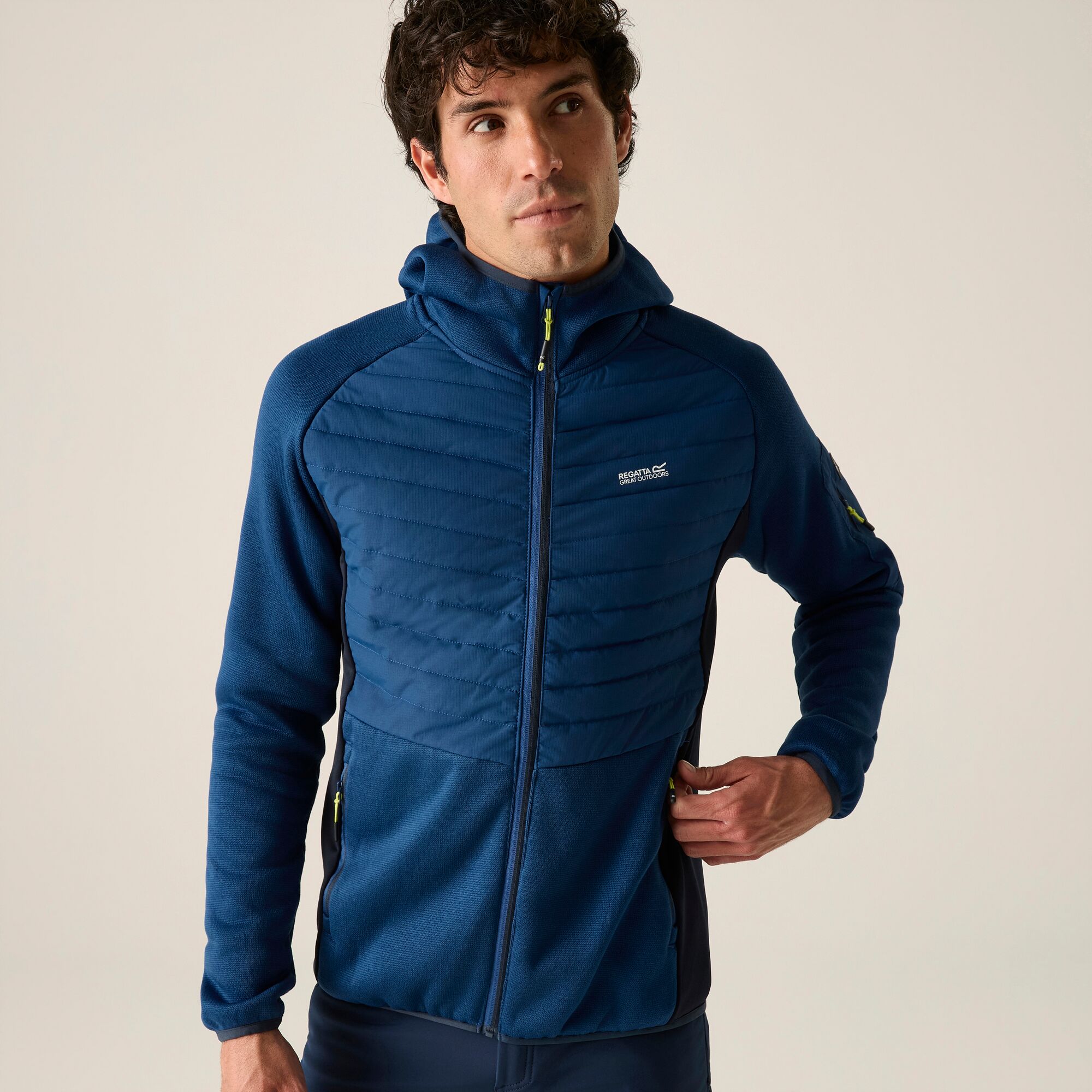 Chaqueta de hombre Newhill Hybrid Regatta - Azul royal Azul royal-1