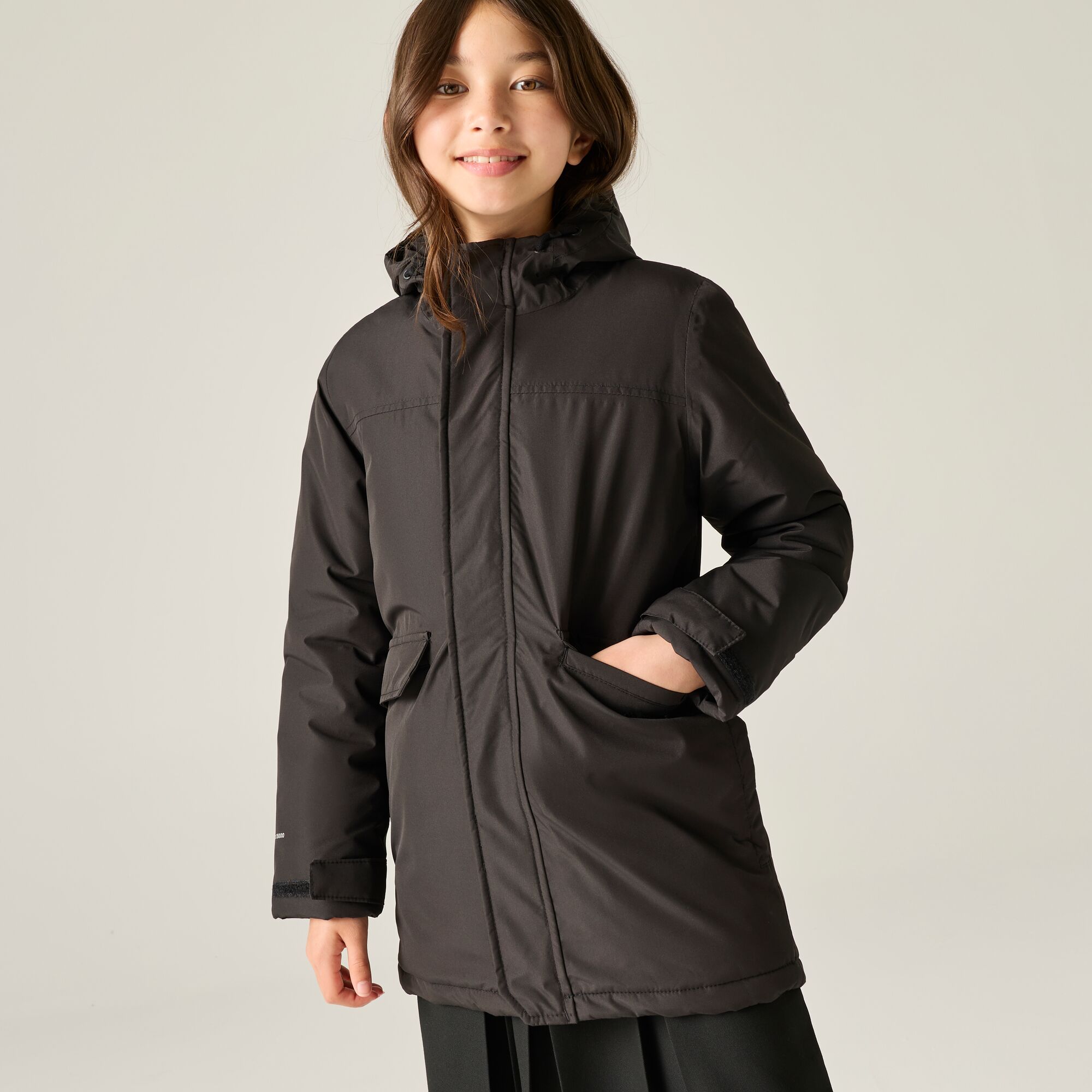 Chaqueta de niños Farbank II Regatta - Negro Negro-4