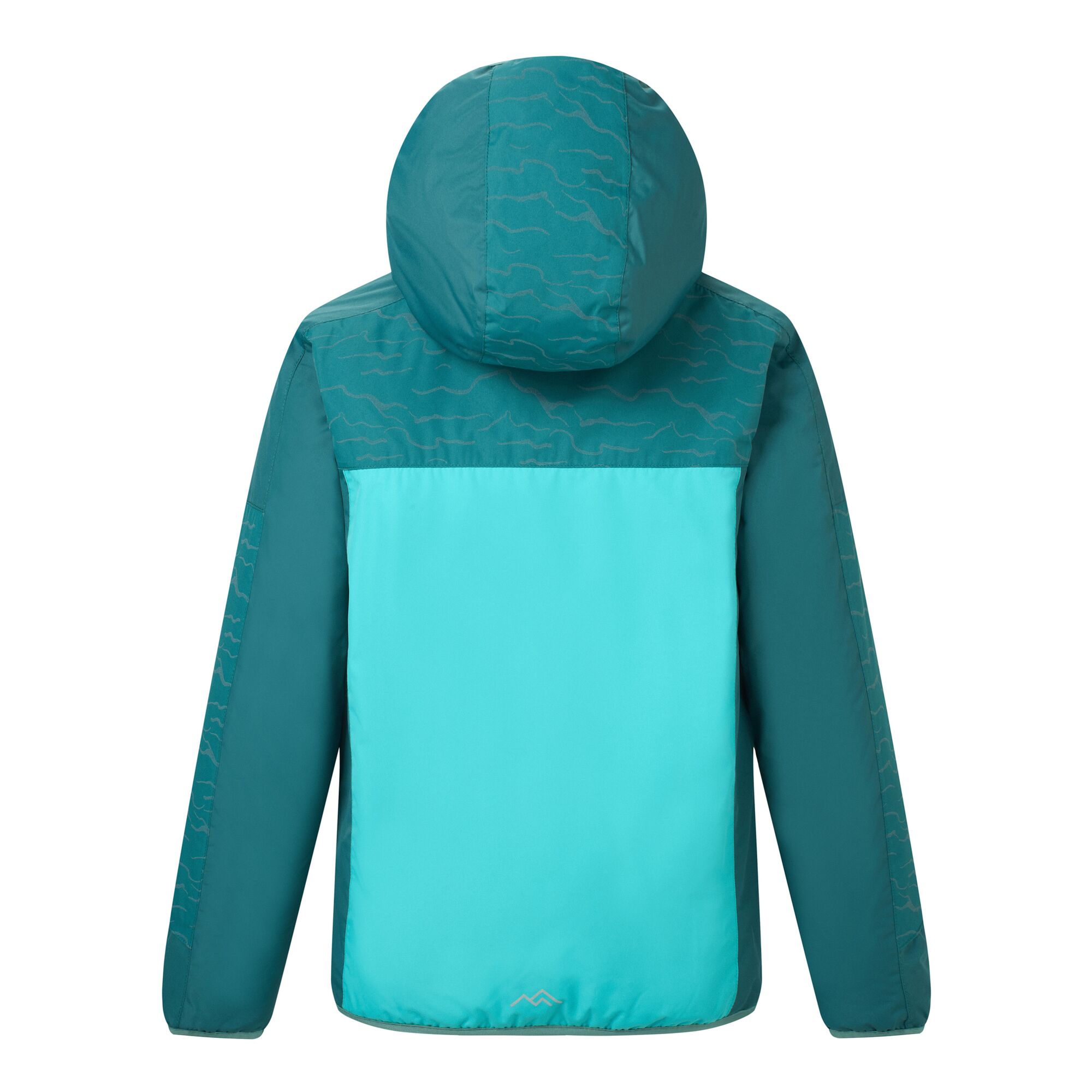 Chaqueta de niños Illuma Reflec Regatta - Azul Turquesa Azul Turquesa-2