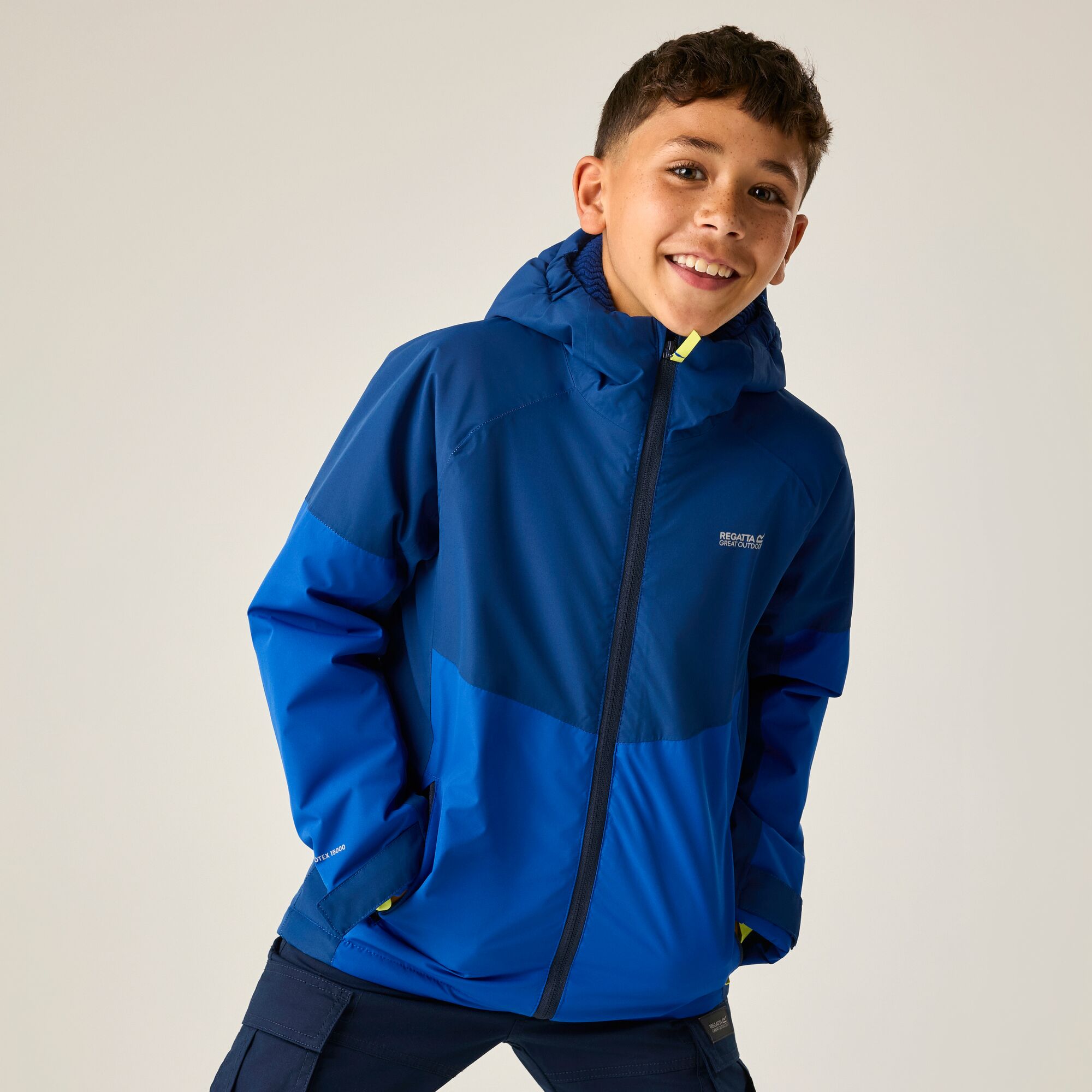 Chaqueta de niños Hillain Warm Lined Regatta - Azul marino Azul marino-1