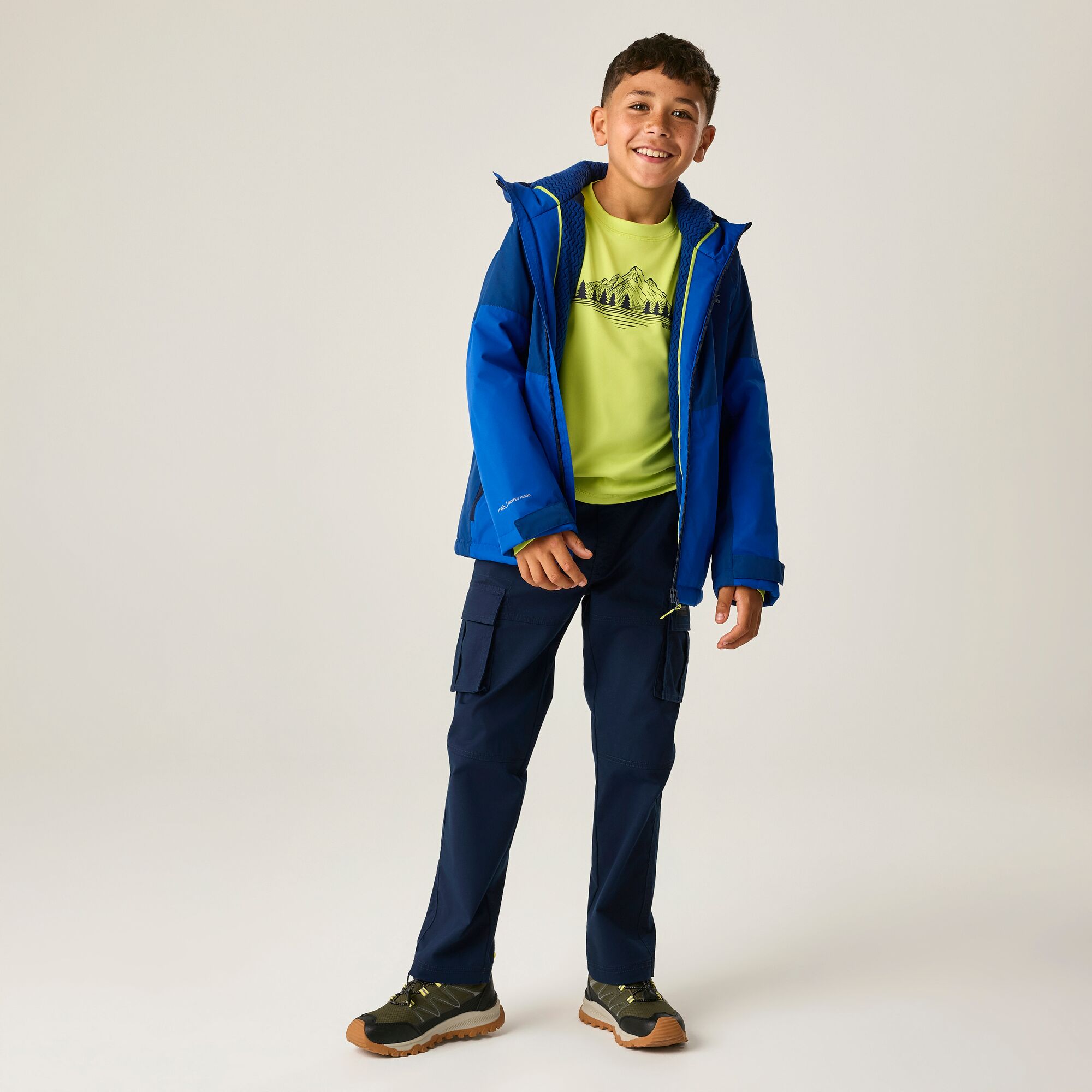 Chaqueta de niños Hillain Warm Lined Regatta - Azul marino Azul marino-3