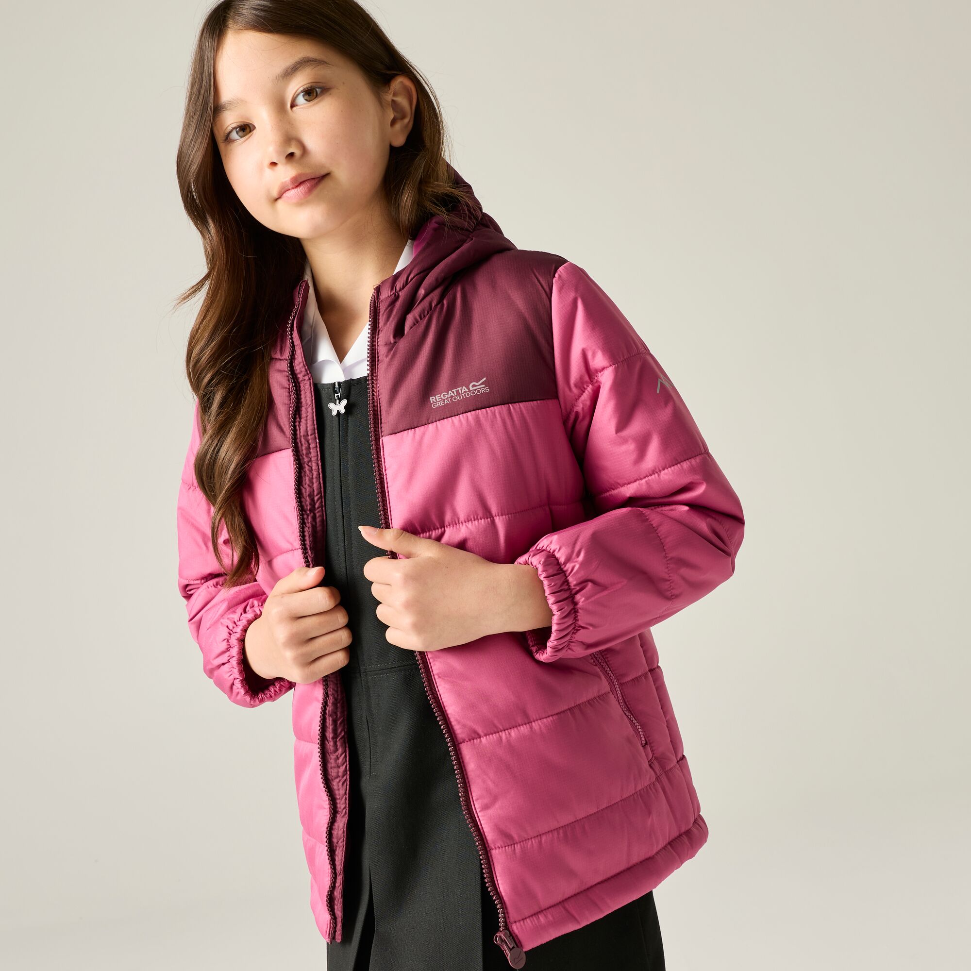 Chaqueta de niños Lofthouse Regatta - Fucsia Fucsia-2
