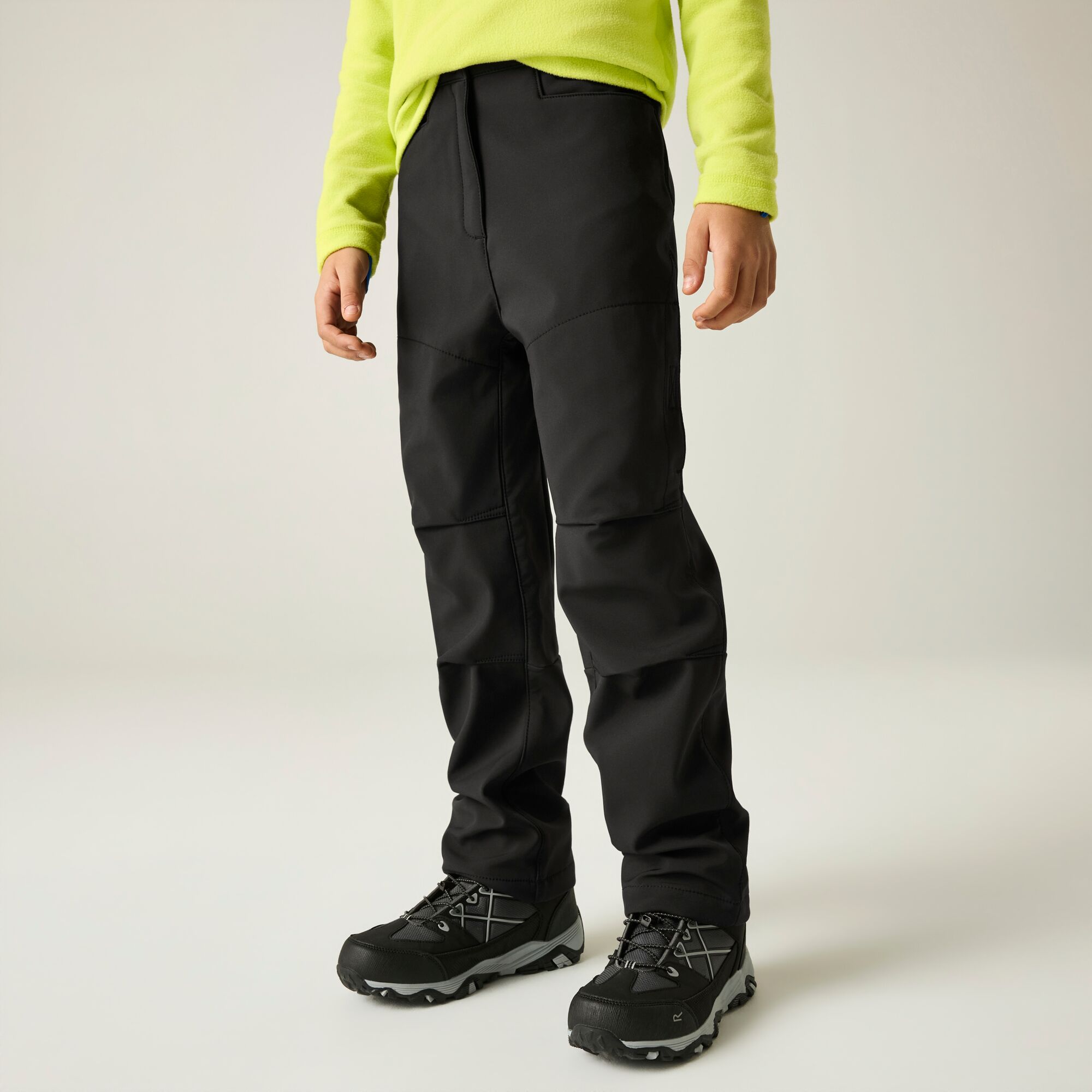 Imagen 0 de Pantalón de niños Softshell Regatta Negro