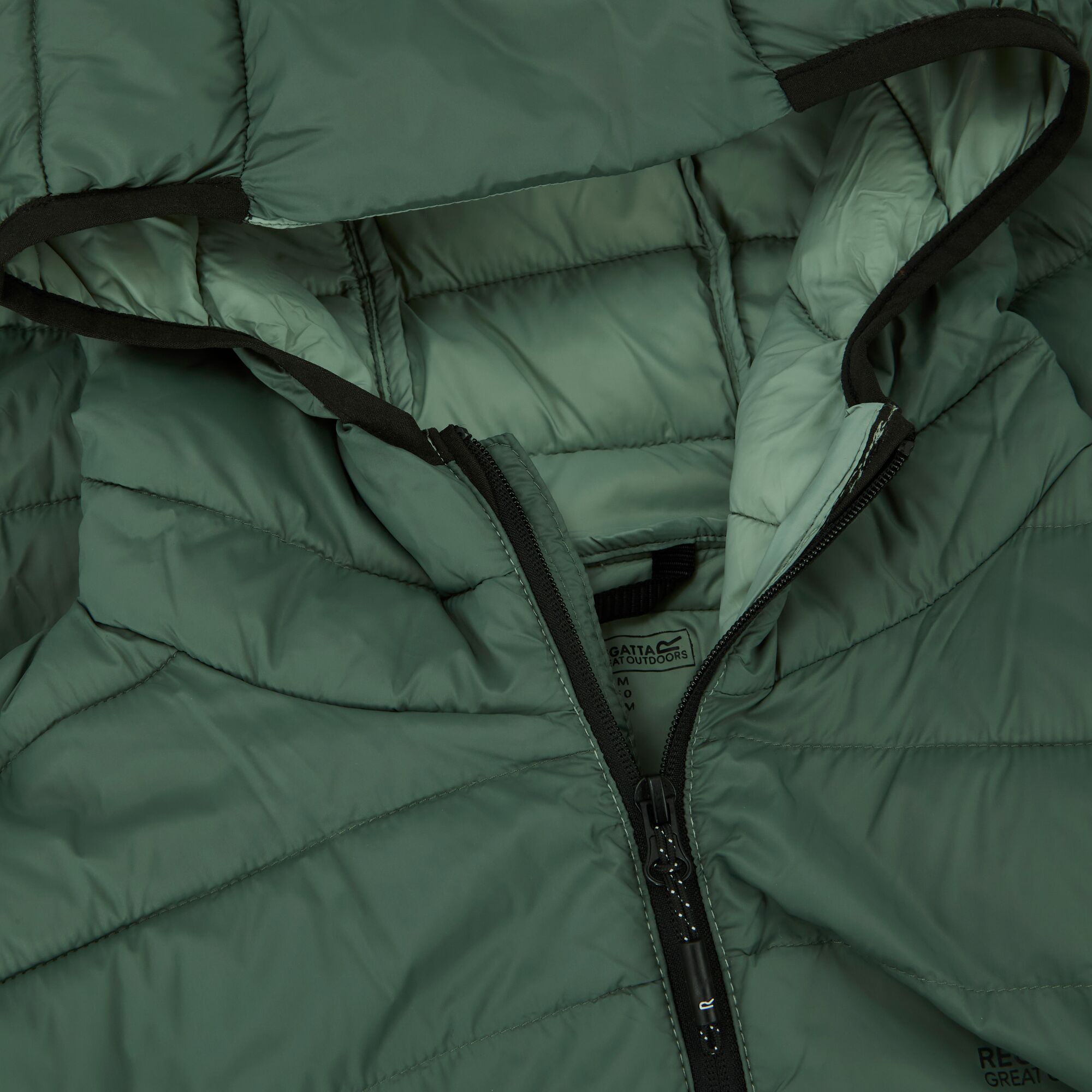 Imagen 4 de Chaqueta de hombre Hooded Marizion Regatta - Verde grisáceo Verde grisáceo