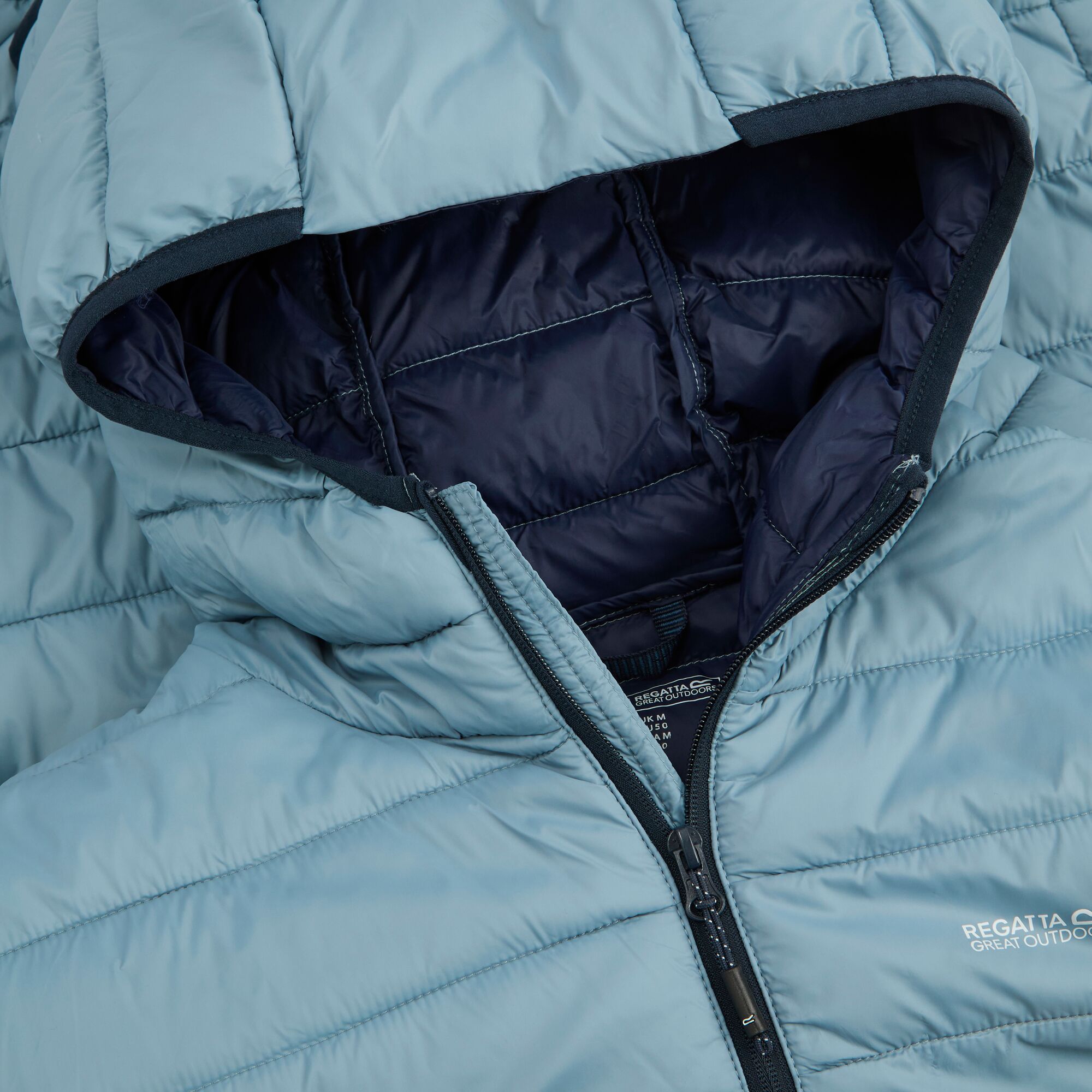 Imagen 5 de Chaqueta de hombre Hooded Marizion Regatta - Azul grisáceo Azul grisáceo