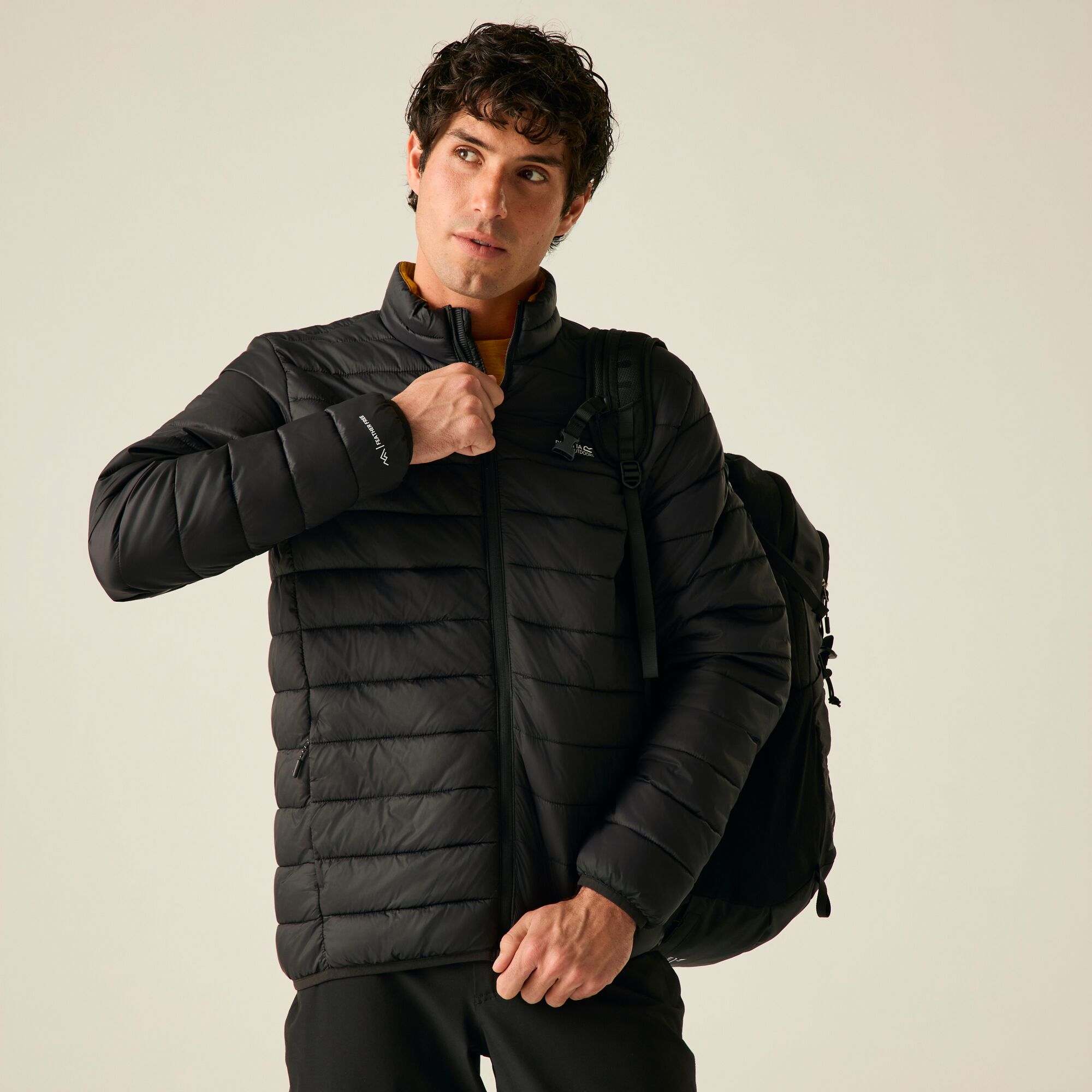Chaqueta de hombre Marizion Regatta - Negro Negro-1