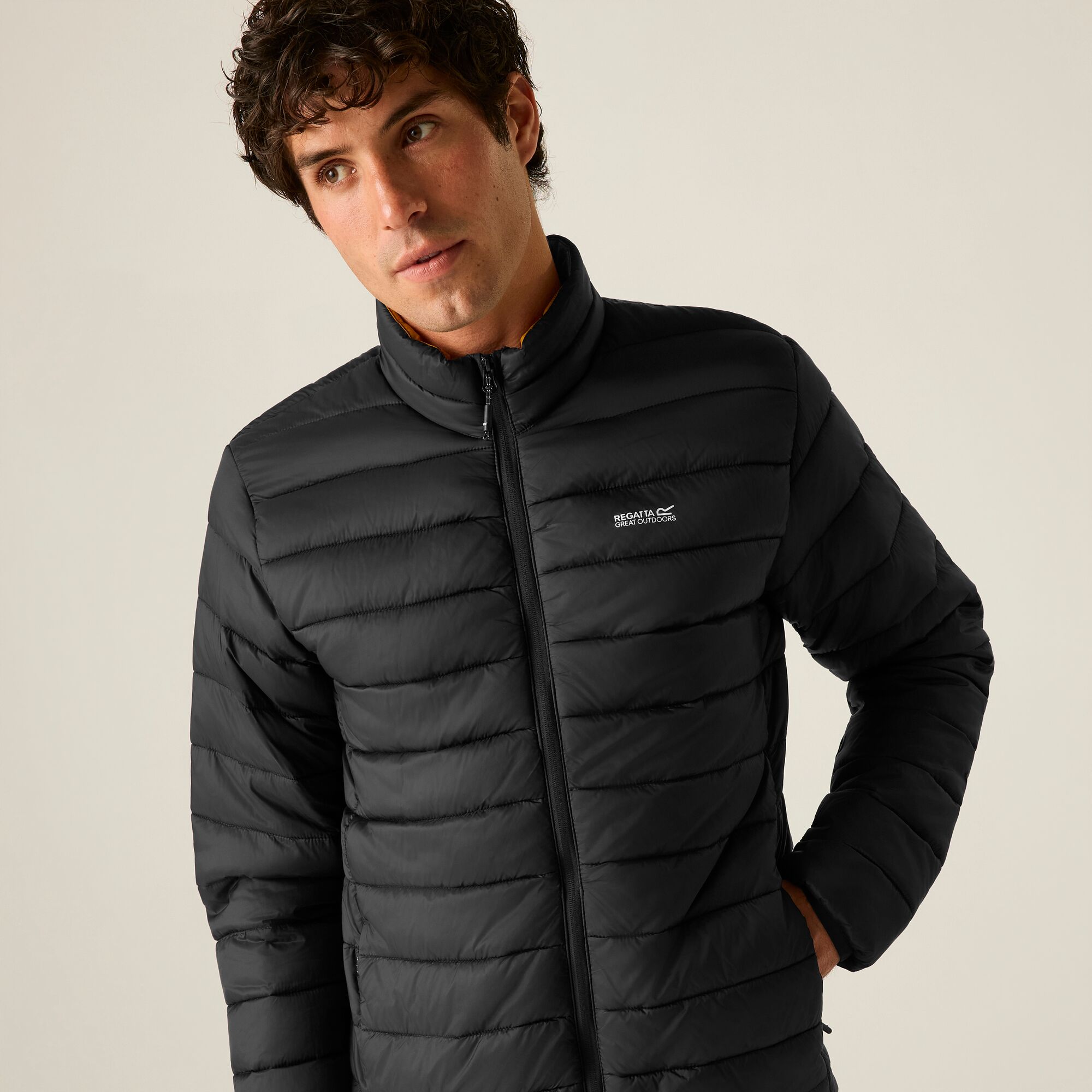 Chaqueta de hombre Marizion Regatta - Negro Negro-4