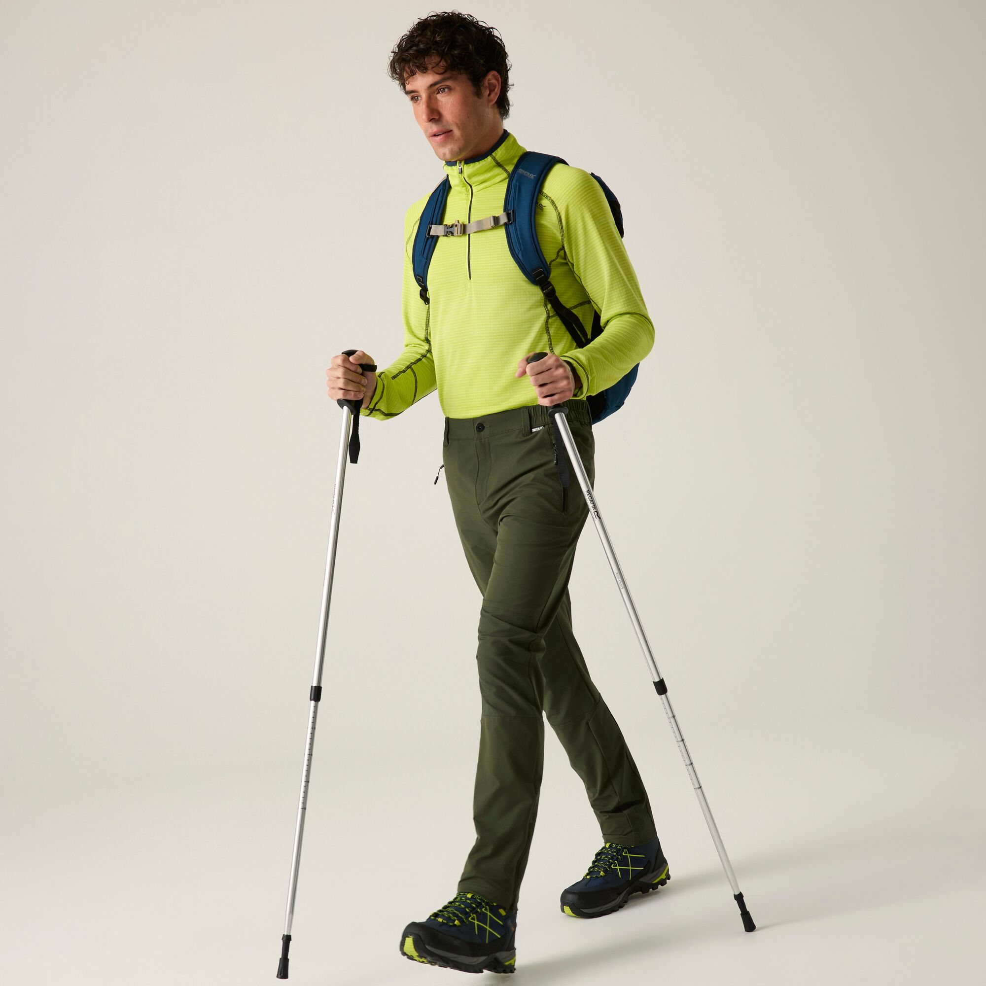 Imagen 2 de Pantalón de hombre Montorn Regatta - Verde militar Verde militar