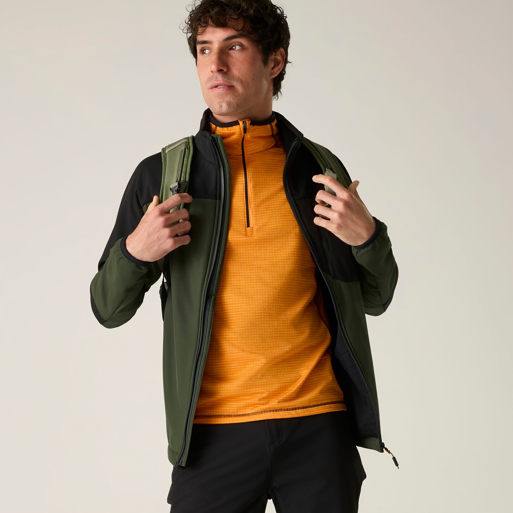 Chaqueta de hombre Mountdale Regatta - Verde militar Verde militar-4