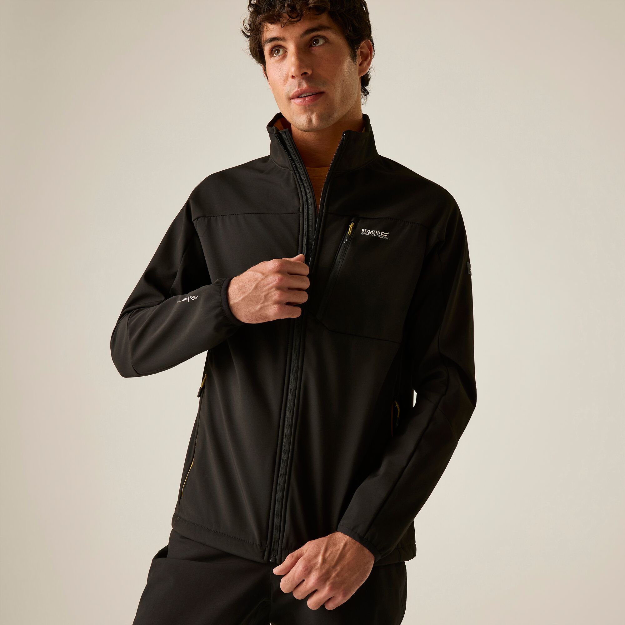 Chaqueta de hombre Mountdale Regatta - Negro Negro-1