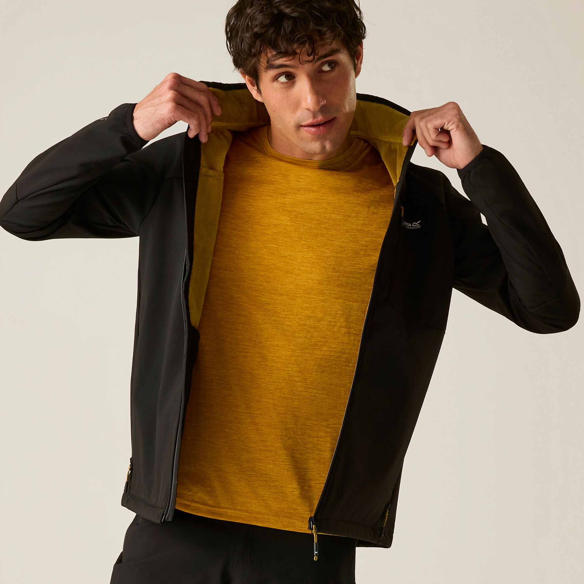 Chaqueta de hombre Mountdale Regatta - Negro Negro-4