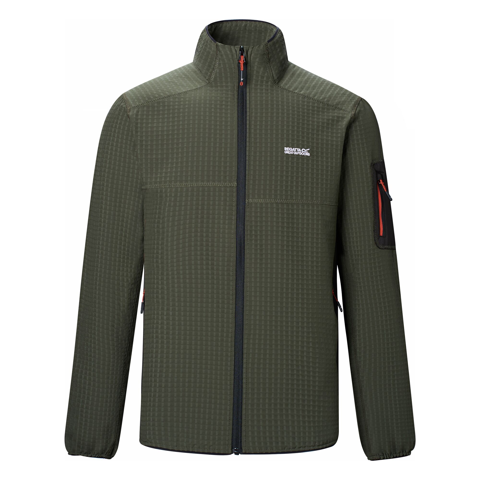 Forro polar de hombre Baslinn Regatta - Azul oscuro Verde militar-6