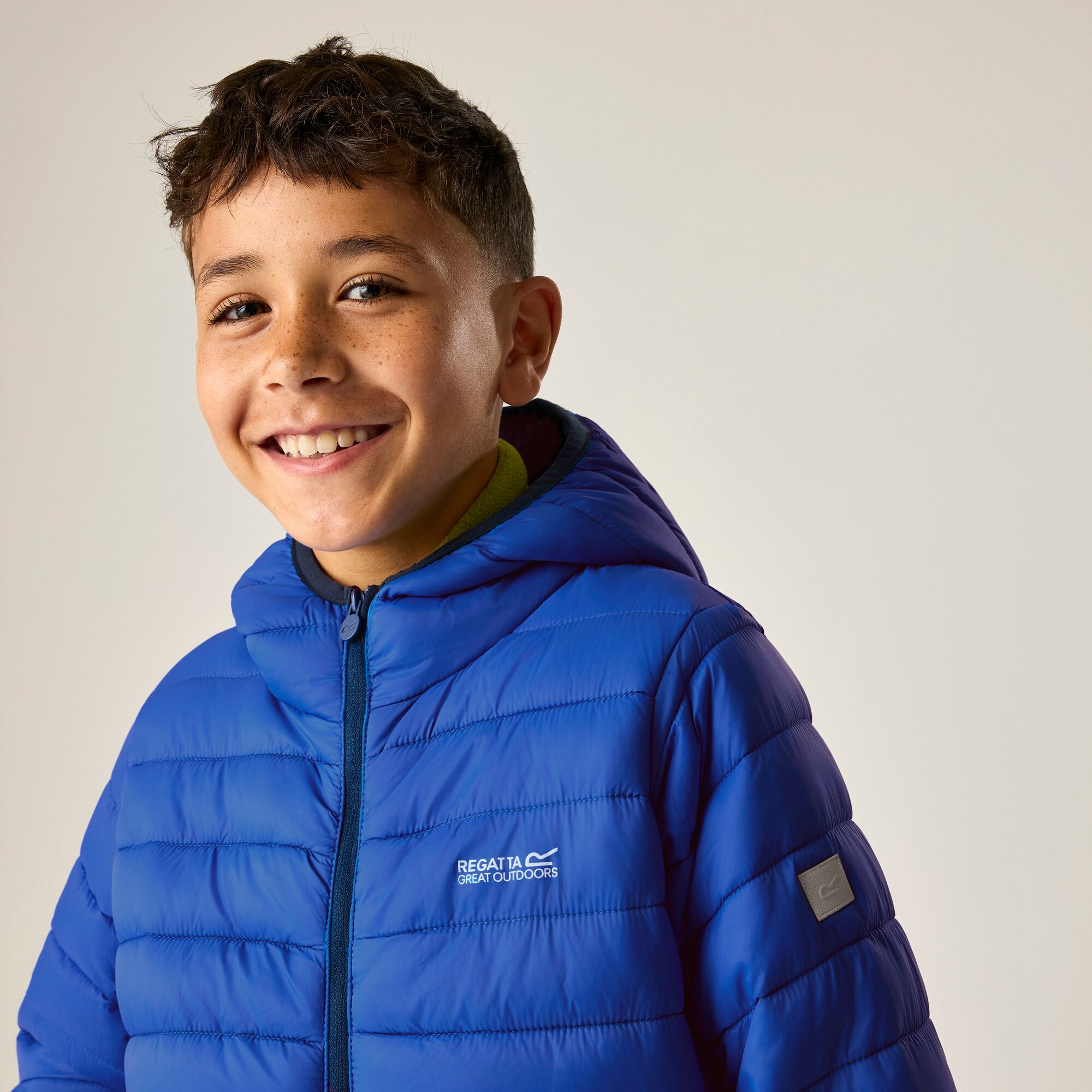 Chaqueta de niños Hooded Marizion Regatta - Azul royal Azul royal-5