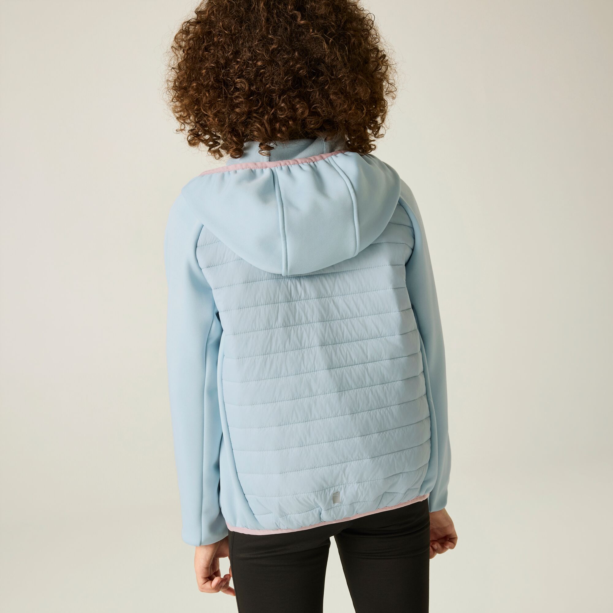 Chaqueta de niños Andreson Hybrid Regatta - Azul claro Azul claro-2