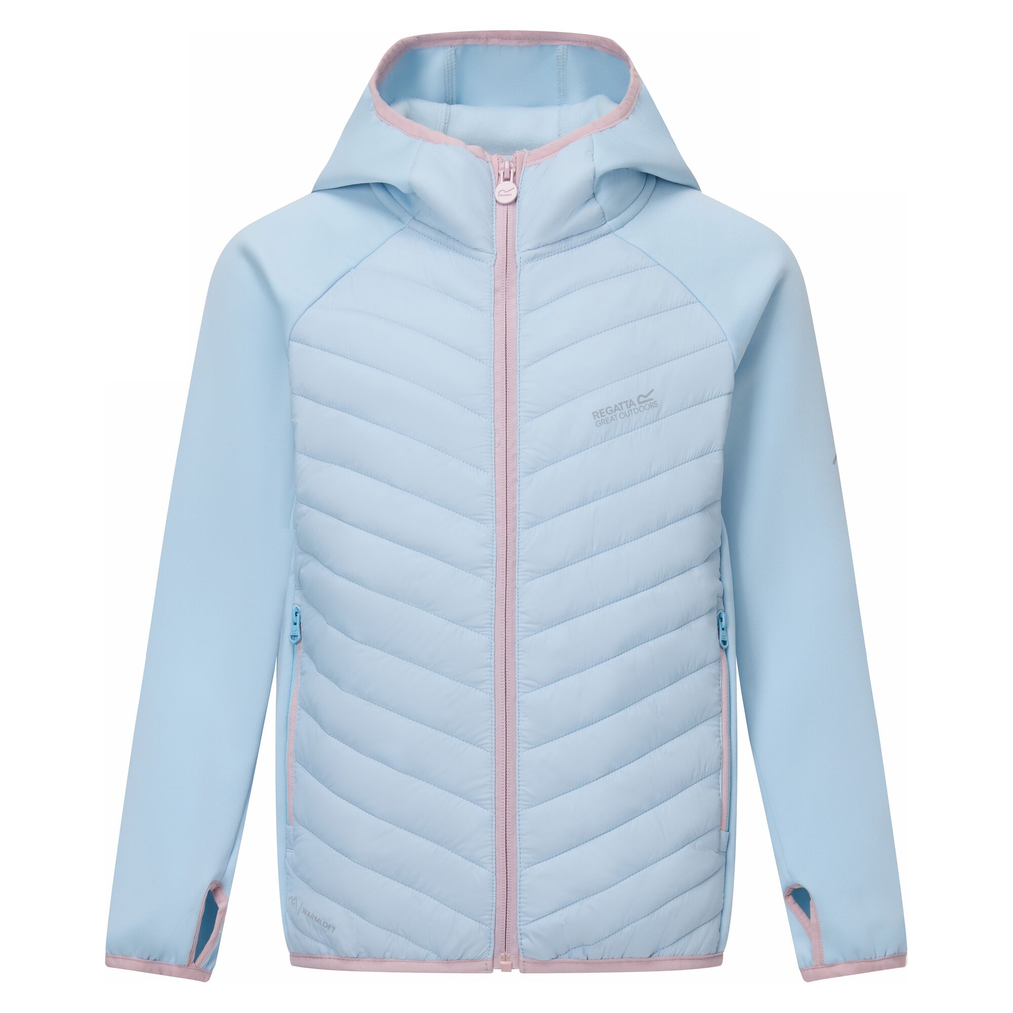Chaqueta de niños Andreson Hybrid Regatta - Azul claro Azul claro-5