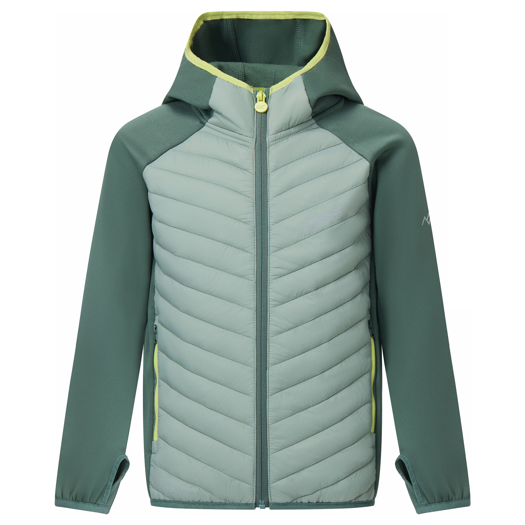 Imagen 0 de Chaqueta de niños Andreson Hybrid Regatta Verde grisáceo