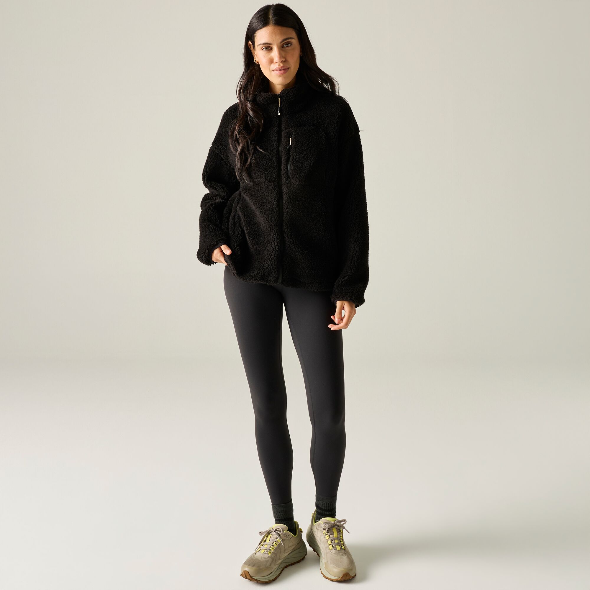 Imagen 4 de Forro polar de mujer Roswind Water Resistant Regatta - Negro Negro