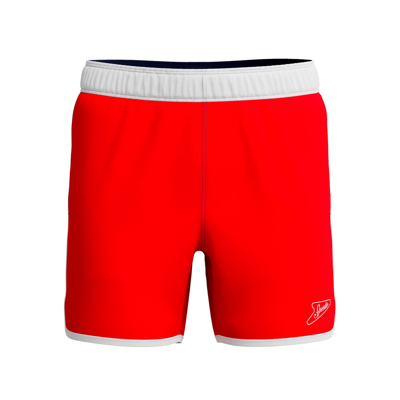 Speedo Bañador de hombre Solid Logo Volley 16" Rojo
