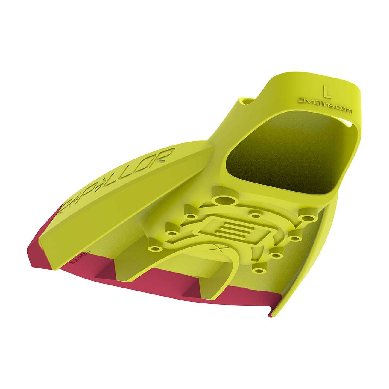 Aletas de natación Speedo DMC Repellor X Fin Speedo - Amarillo Amarillo-3