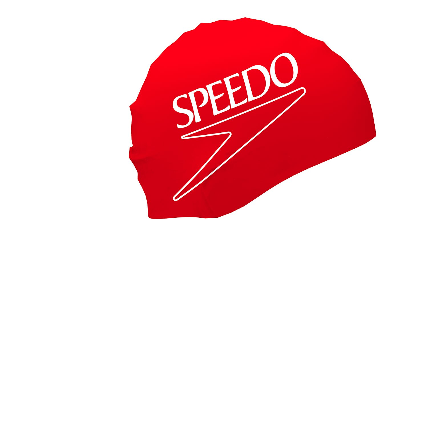 Gorro de natación unisex printed biofuse cap speedo - Rojo Rojo-2