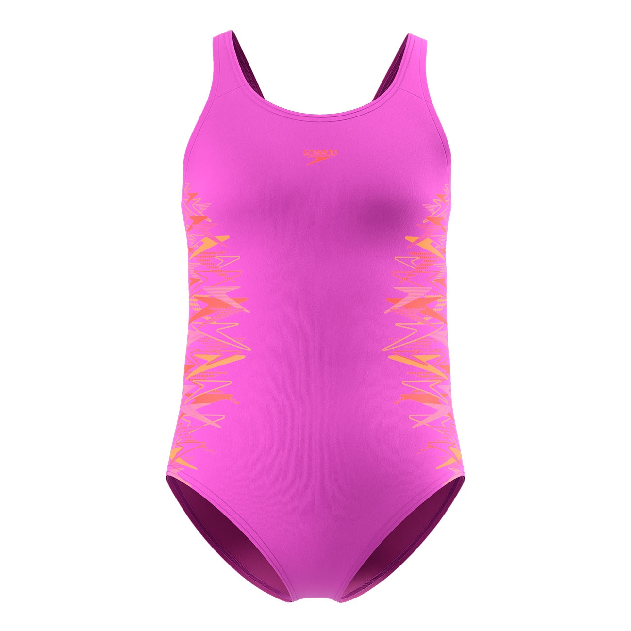 Speedo Bañador de natación para niños Placement Muscleback One Piece Azul marino