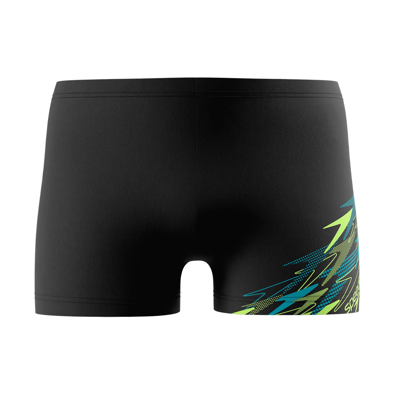 Speedo Bañador de natación para hombre Medley Logo Aquashort Gris oscuro