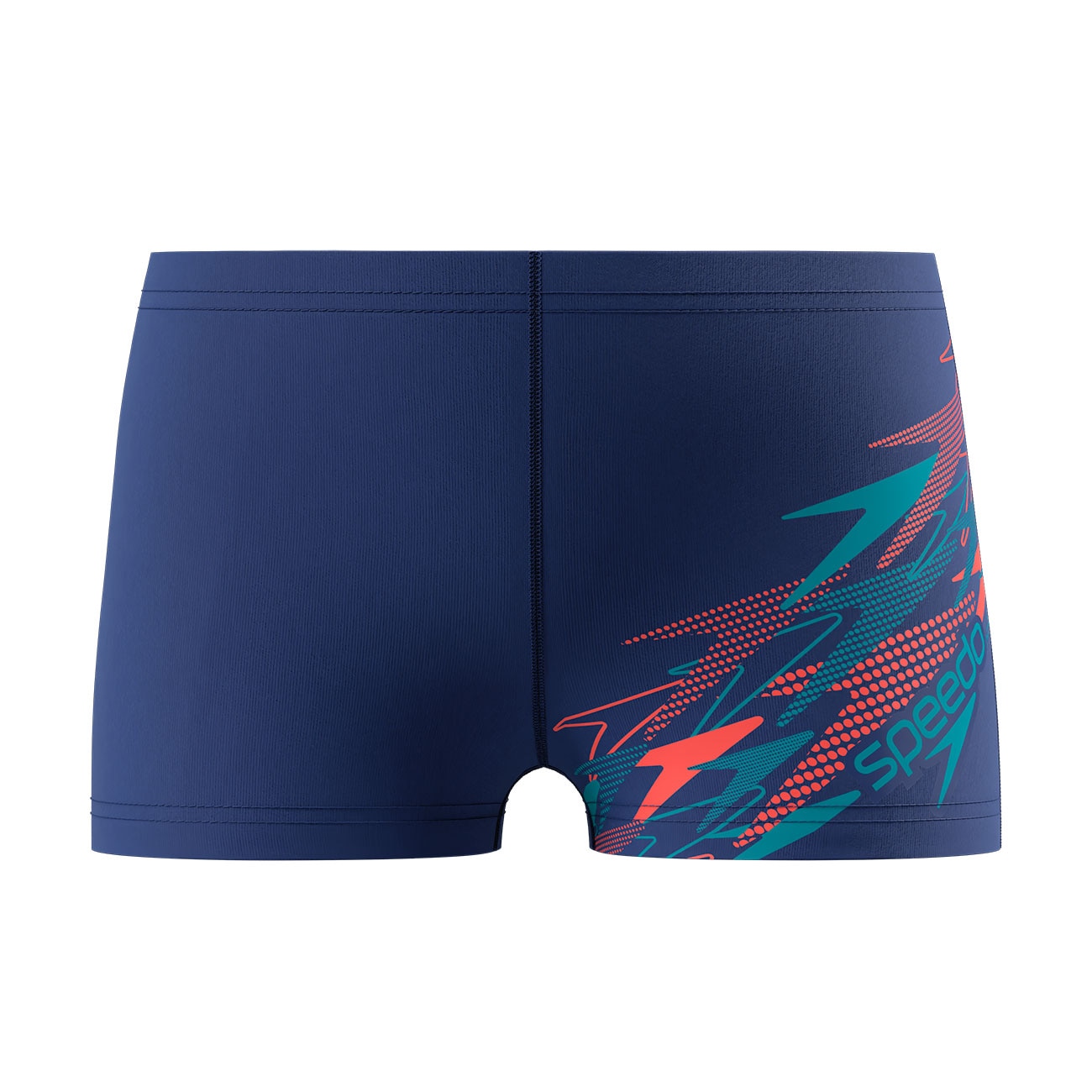 Speedo Bañador de natación para niños Medley Logo Aquashort Azul marino