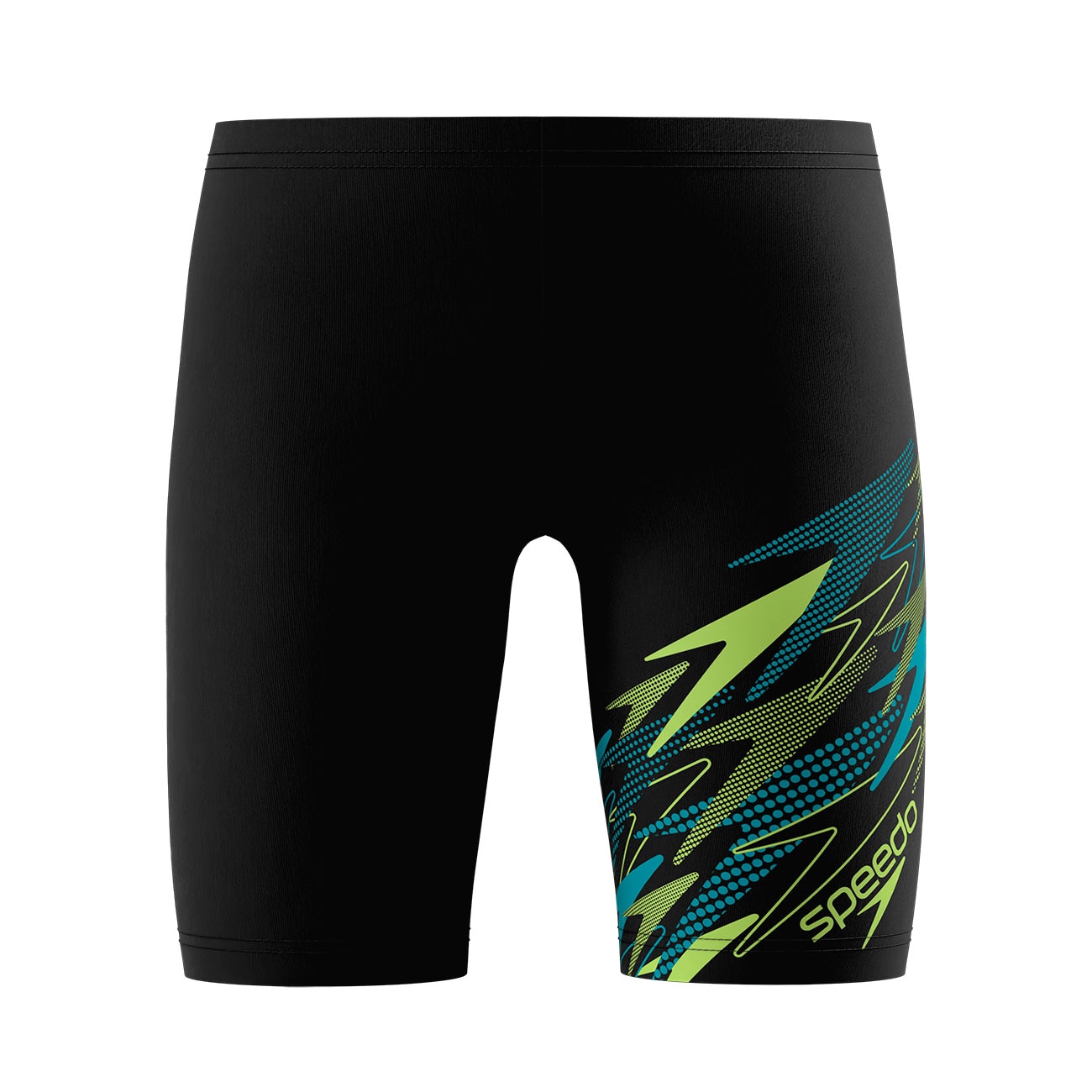 Speedo Bañador de natación para niños Medley Logo Jammer Gris oscuro