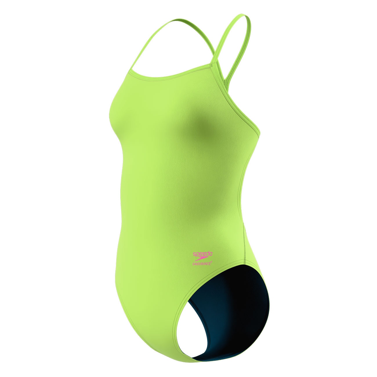 Bañador de natación para mujer FL Solid V-Back 2.0 Speedo - Verde claro Verde claro-2