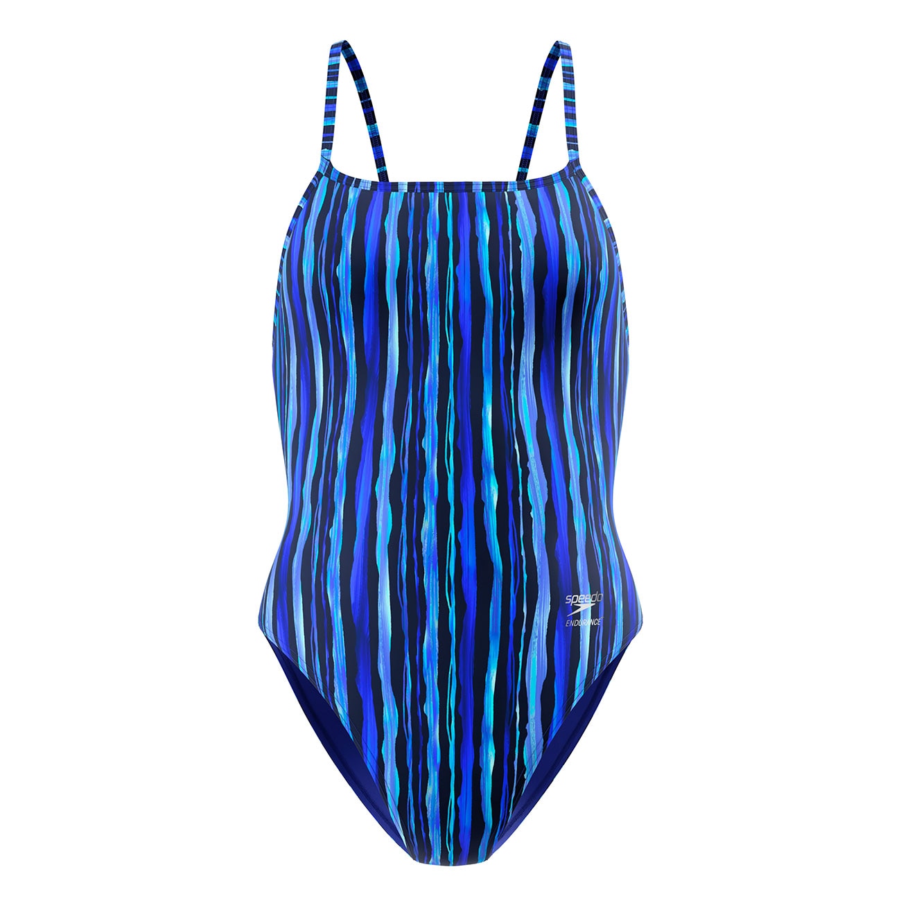 Bañador de natación para mujer Printed Web Back Speedo - Azul Azul-1