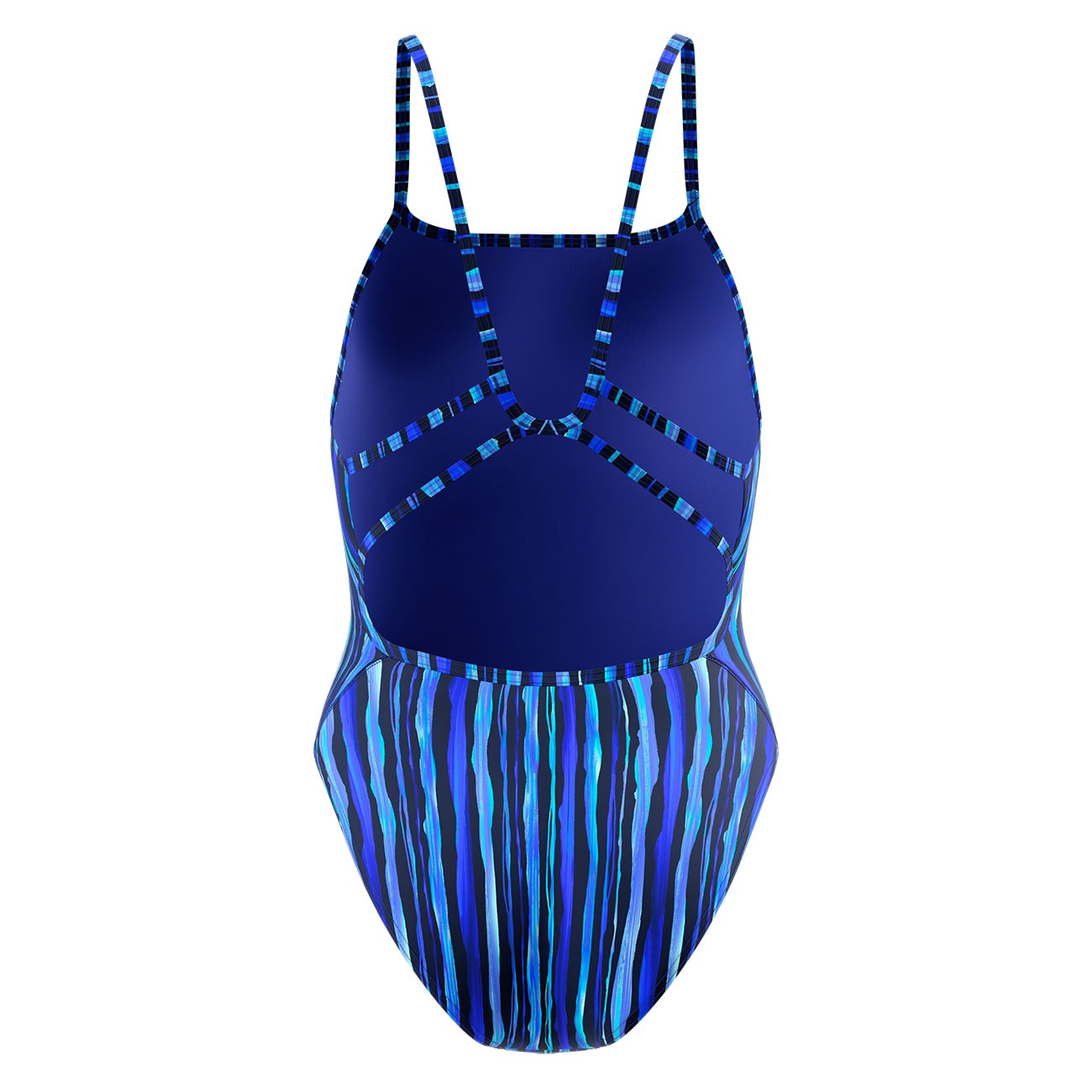 Bañador de natación para mujer Printed Web Back Speedo - Azul Azul-3