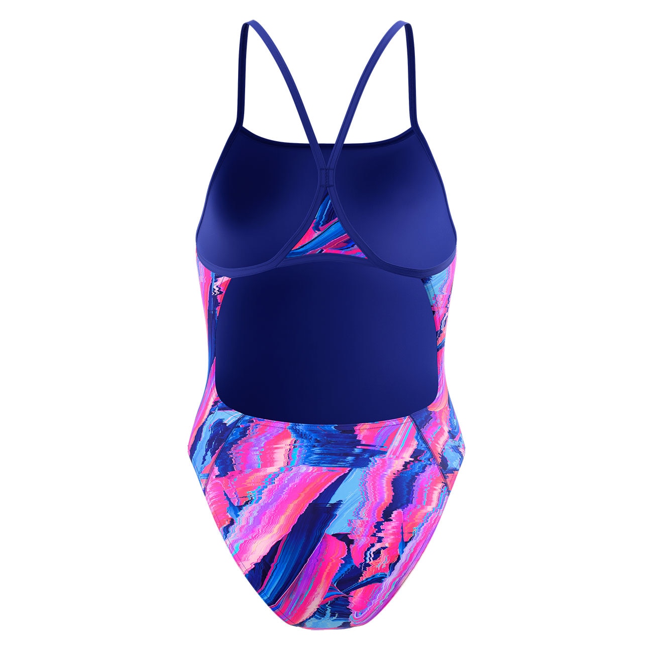 Imagen 3 de Bañador de natación para niños Printed Turnback Speedo - Rosa Rosa
