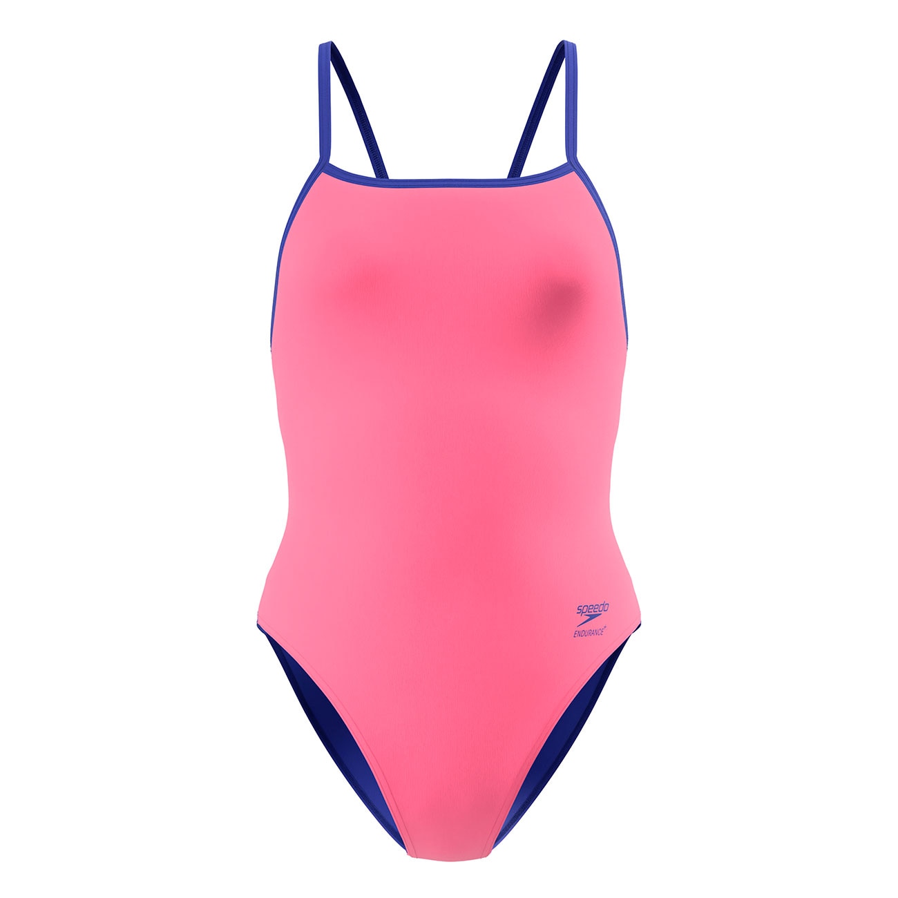 Speedo Bañador de natación para niños Solid Tri Back Rosa