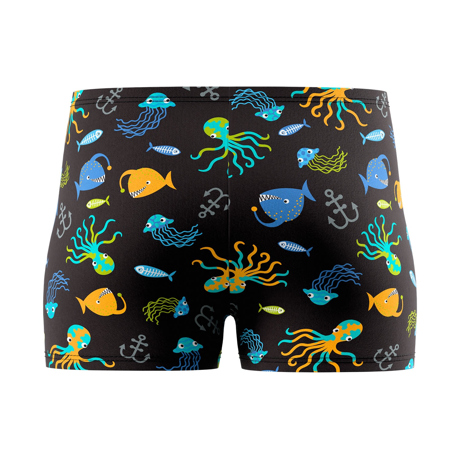 Bañador de natación para bebés Infant Print Aquashort Speedo - Negro Negro-3