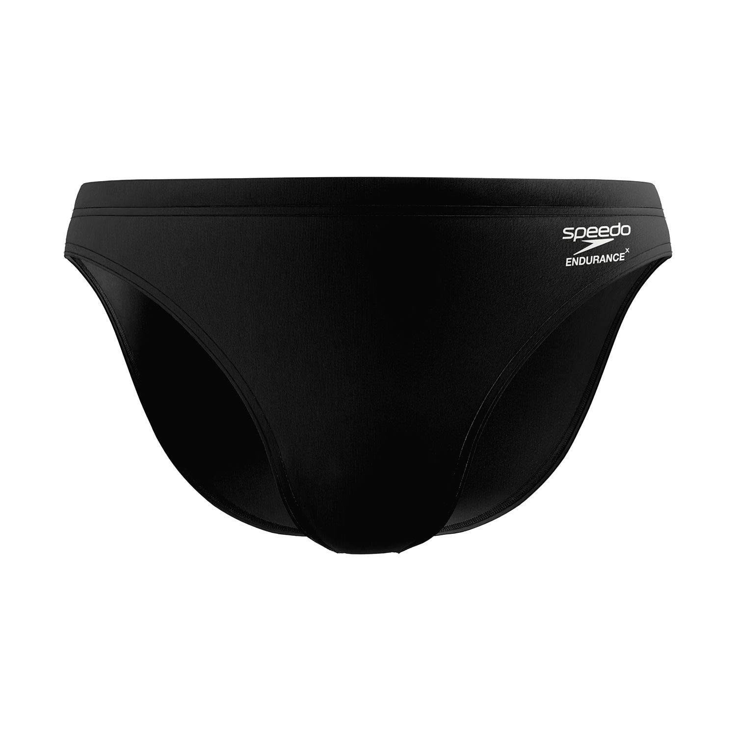 Speedo Bañador de natación para hombre Solid EnduranceX Brief Negro